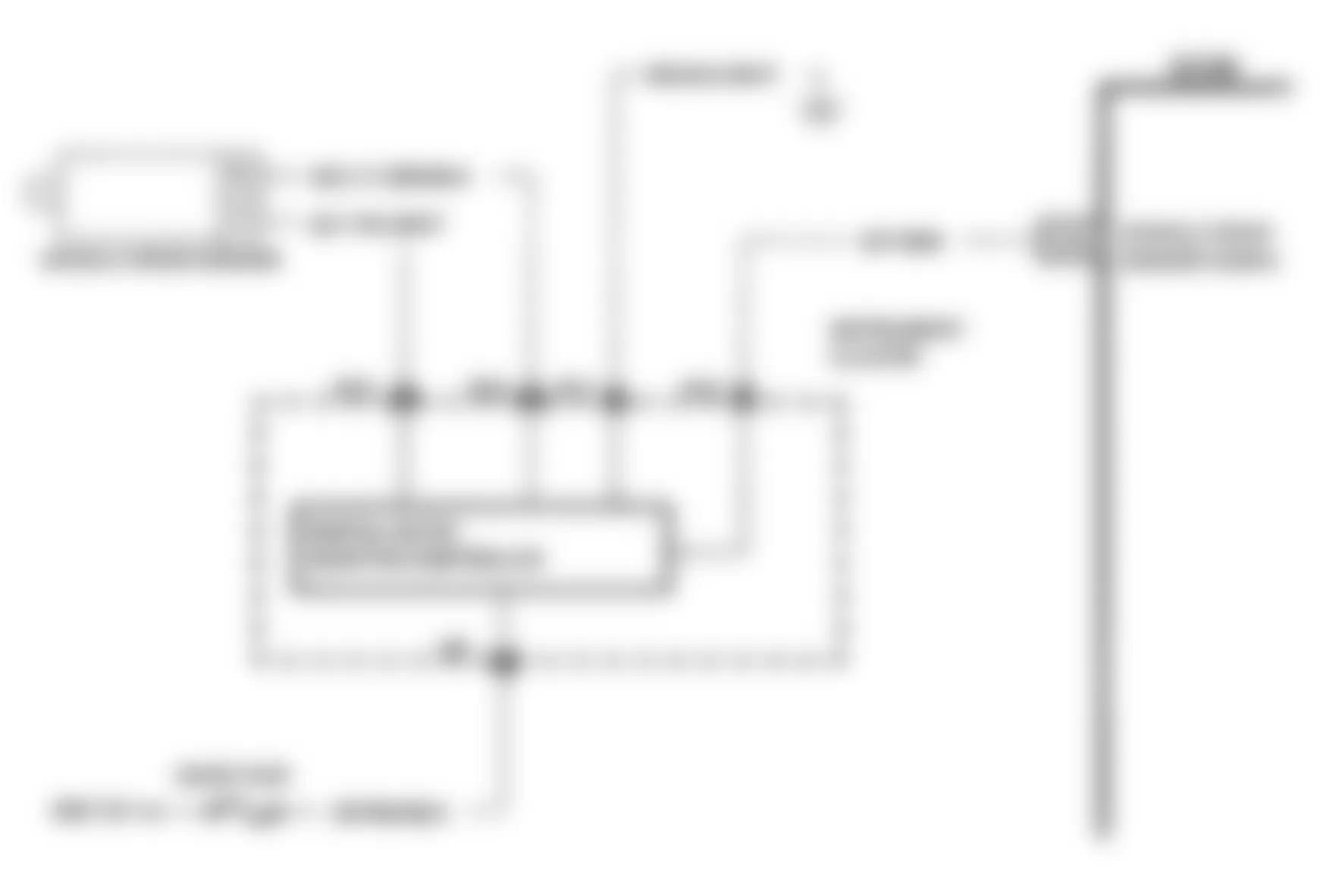 GMC C3500 HD 1991 - Component Locations -  Code 24 Schematic (C & K Series W/O 4L80-E Trans.) Vehicle Speed Sensor