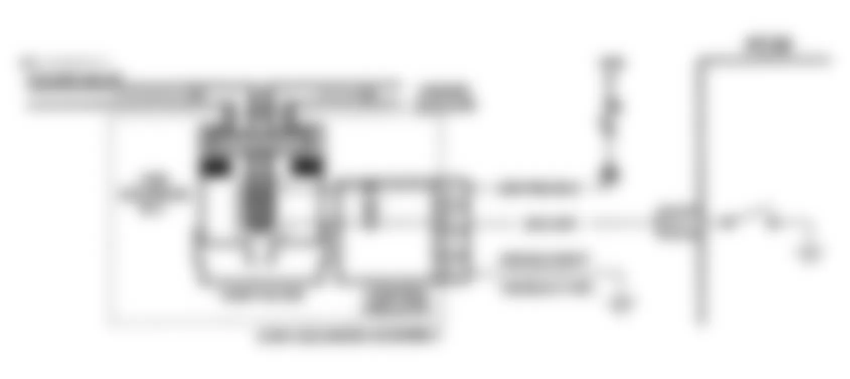 GMC C3500 HD 1991 - Component Locations -  Code 32 Schematic (All Engines W/4L80-E Trans. Except 4.3L) EGR System Error