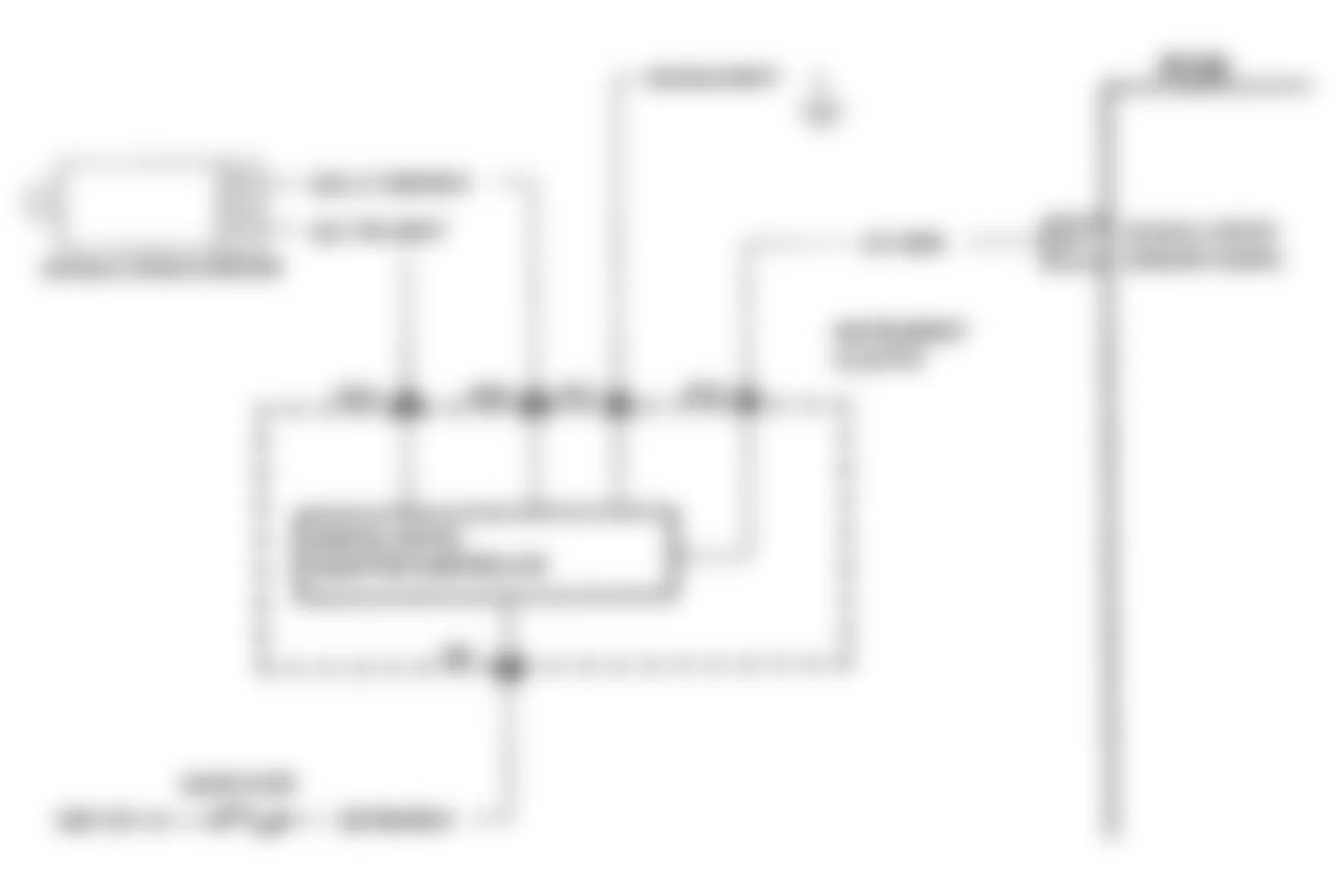 GMC S15 Jimmy 1991 - Component Locations -  Code 24 Schematic (C & K Series 2WD W/4L80-E Trans.) Vehicle Speed Sensor