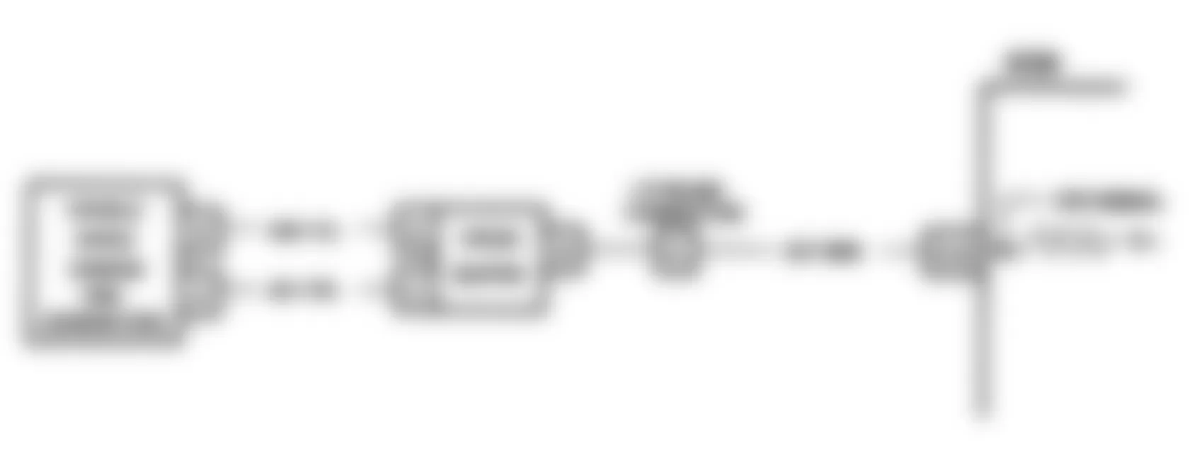 GMC S15 Jimmy 1991 - Component Locations -  Code 24 Schematic (3.1L) Vehicle Speed Sensor