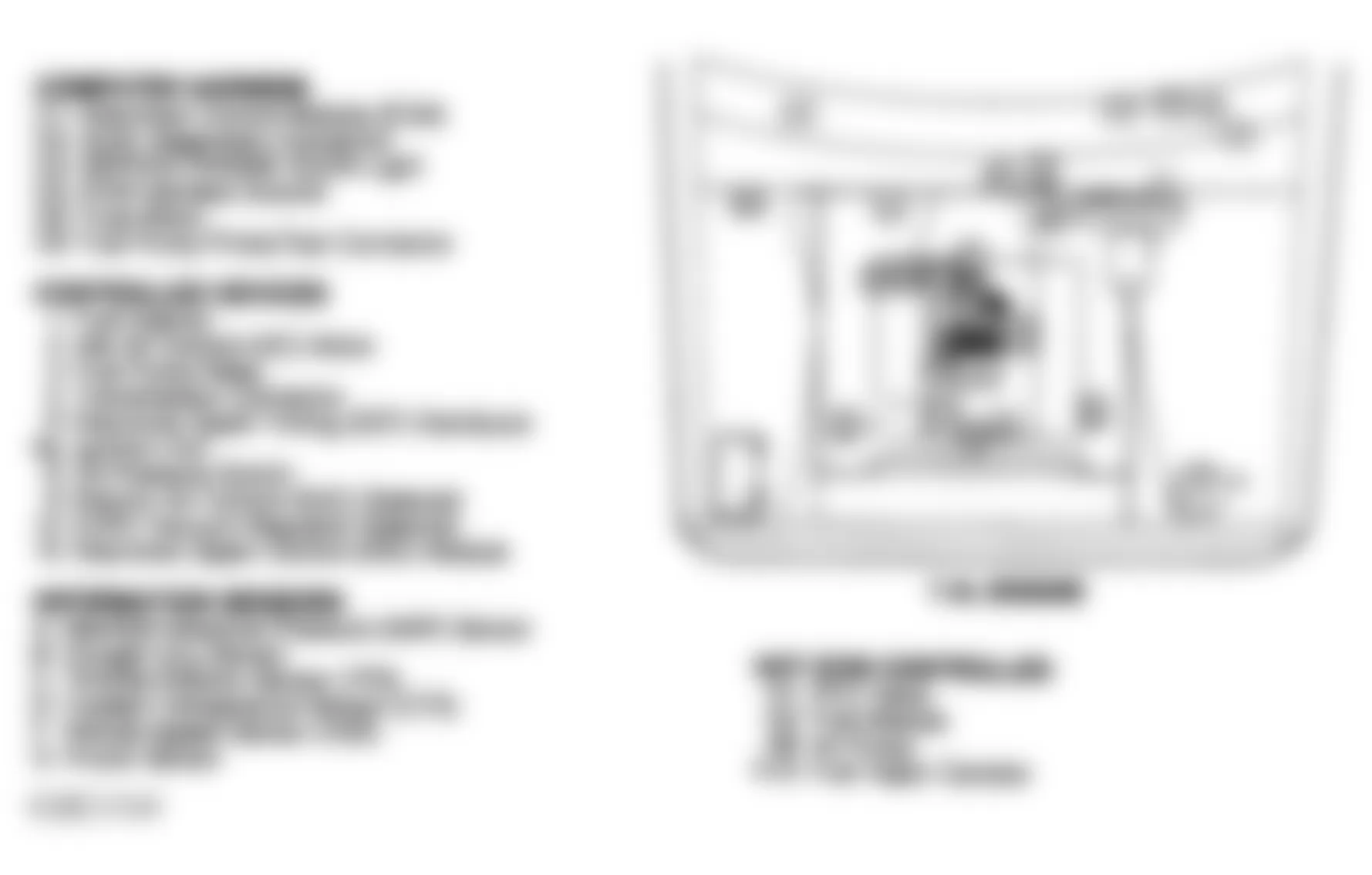GMC Pickup C3500 1992 - Component Locations -  Component Locations (5 Of 5)