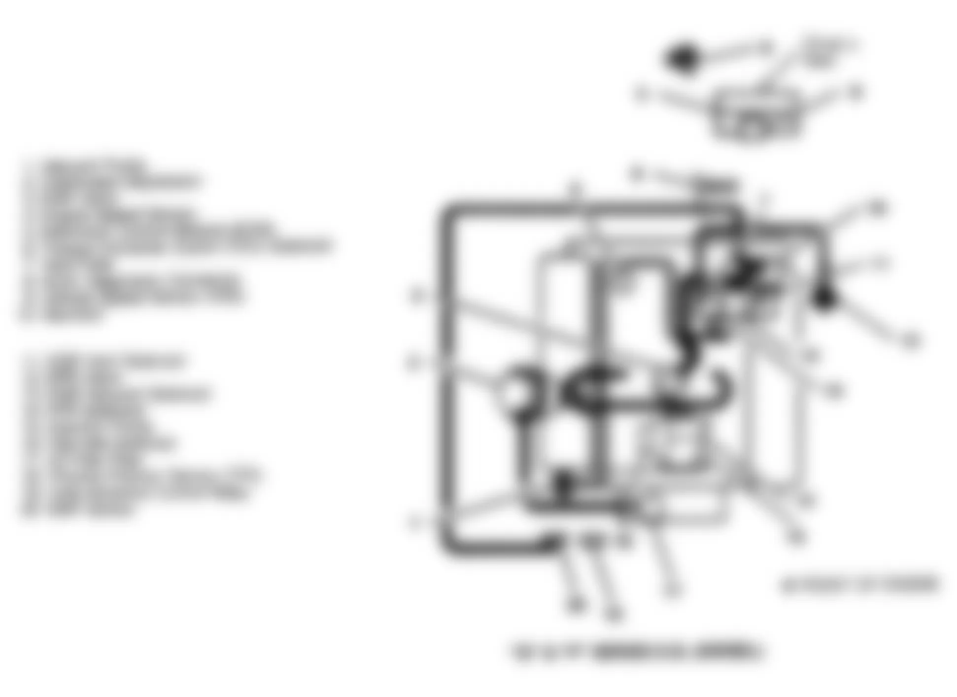 GMC Value Van P3500 1992 - Component Locations -  Component Locations (1 Of 7)