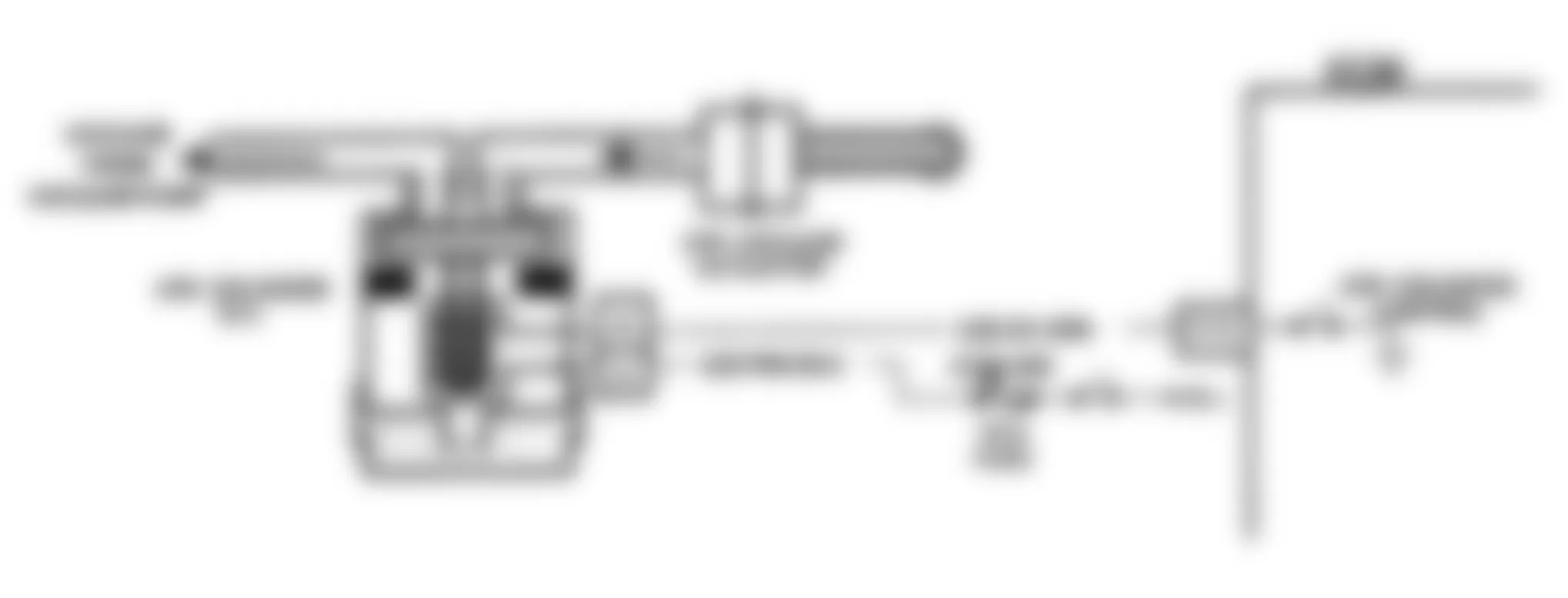 GMC Vandura G1500 1992 - Component Locations -  EPR VAC Check, Schematic