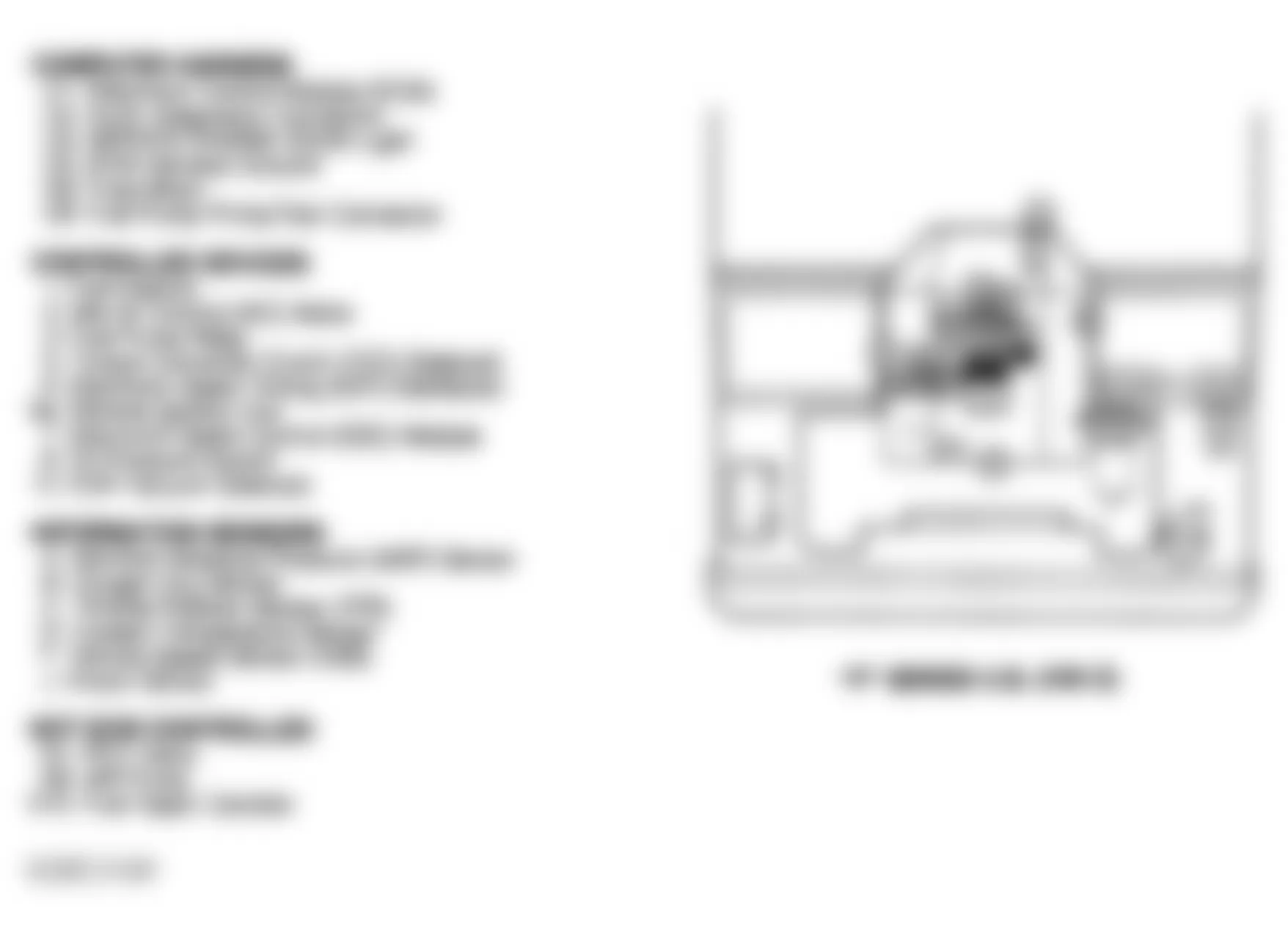 GMC Vandura G2500 1992 - Component Locations -  Component Locations (5 Of 7)