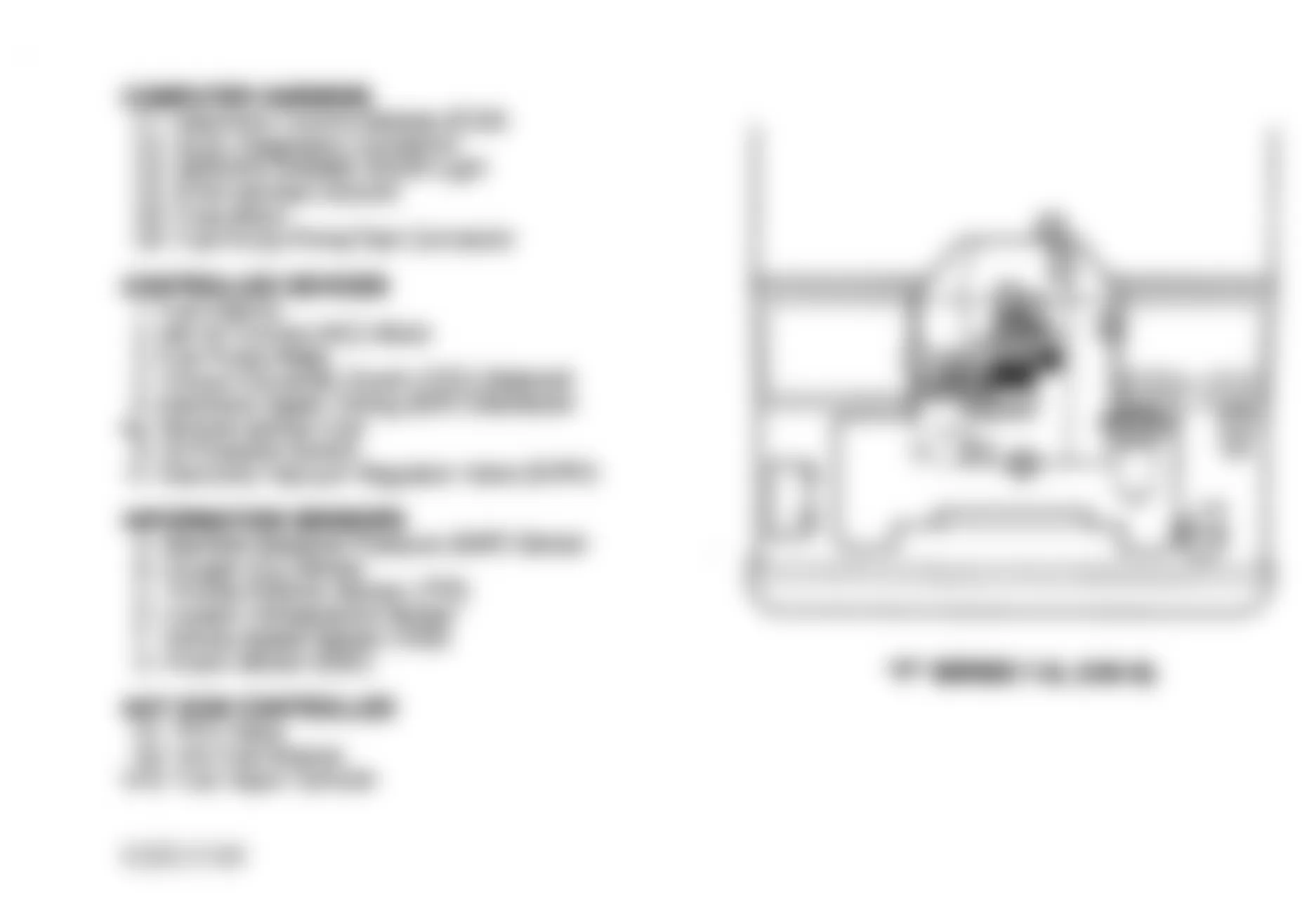 GMC Vandura G2500 1992 - Component Locations -  Component Locations (7 Of 7)