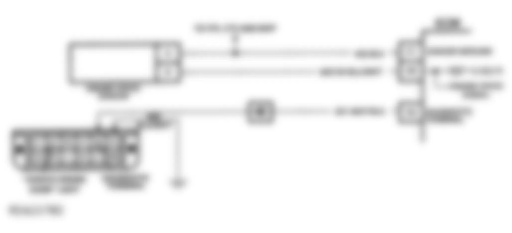 GMC Vandura G2500 1992 - Component Locations -  CODE 12, Schematic, No Reference Pulse G