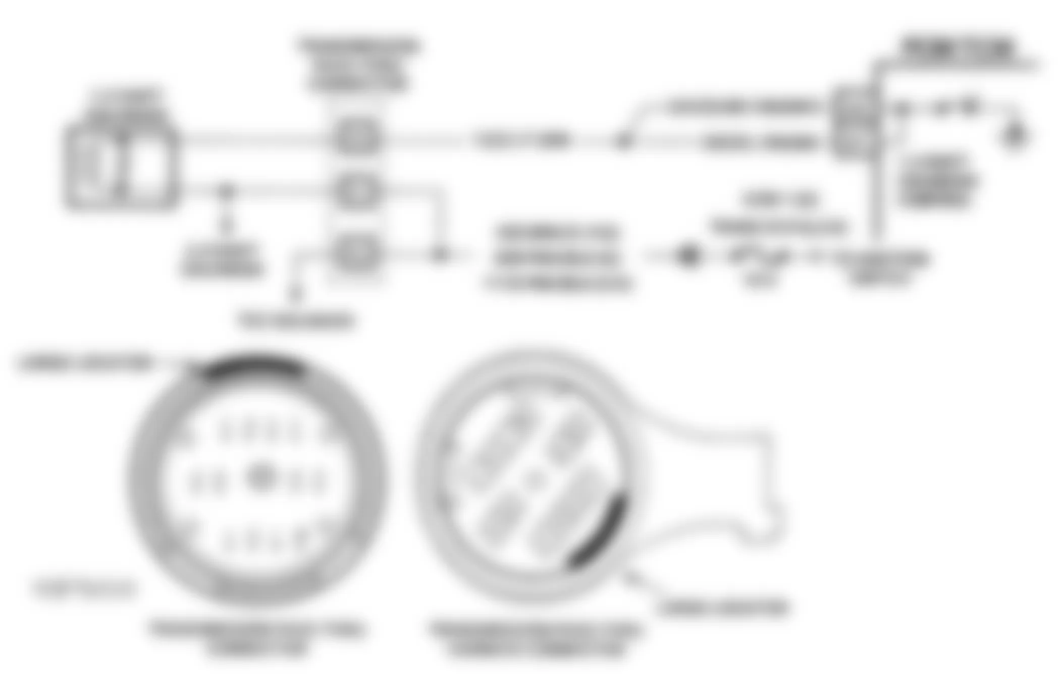 GMC Forward Control P3500 1993 - Component Locations -  Schematic, Shift Solenoid A