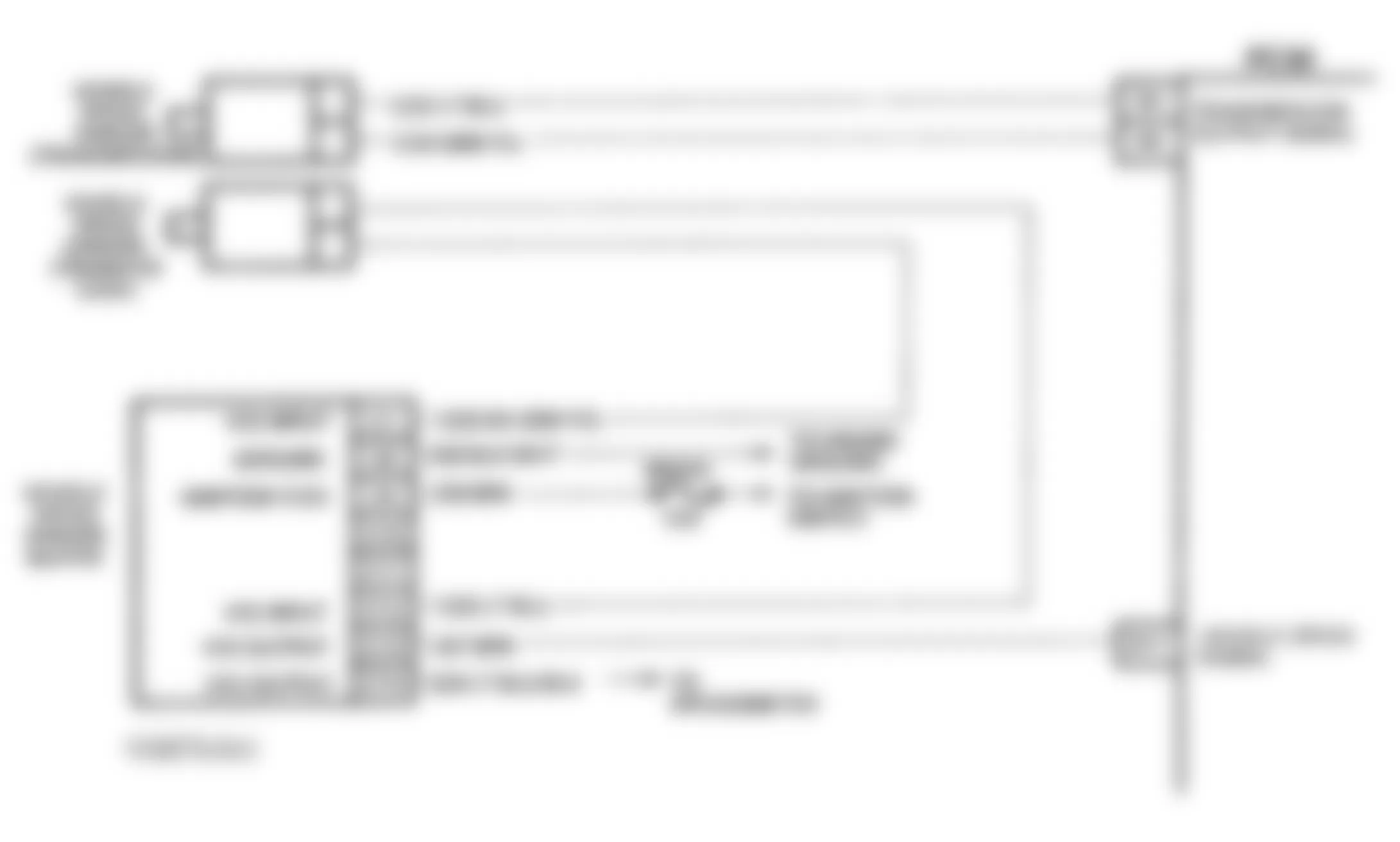 GMC Jimmy 1993 - Component Locations -  CODE 24, Schematic, VSS (4WD W/ 4L80E Transmission)