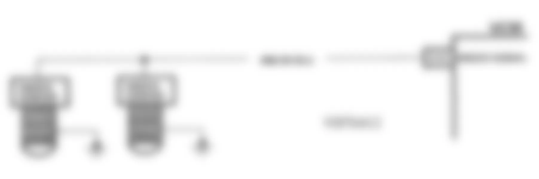 GMC Jimmy 1993 - Component Locations -  CODE 39, Schematic, Knock Sensor Circuit Shorted (4.3L S & T Series P/U W/ M/T)