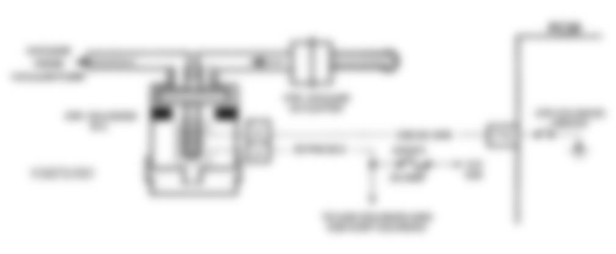 GMC Pickup K1500 1993 - Component Locations -  Schematic, EPR Vacuum Circuit (G Series)