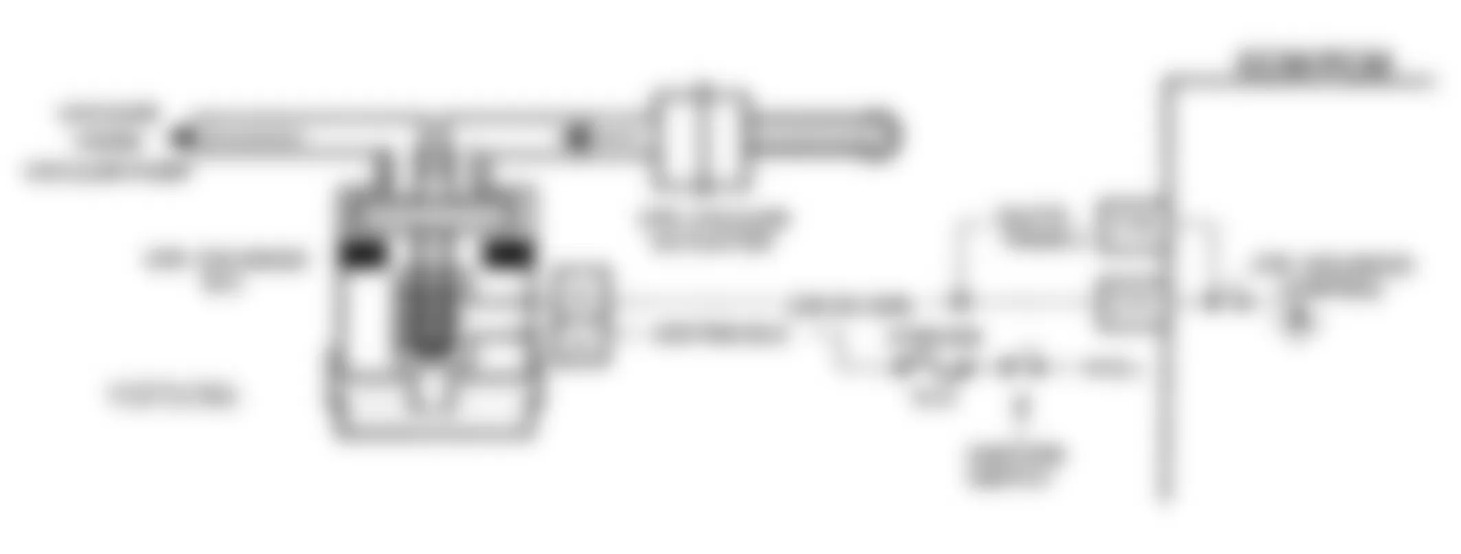 GMC Suburban C1500 1993 - Component Locations -  Schematic, EPR Vacuum Circuit (C & K Series)