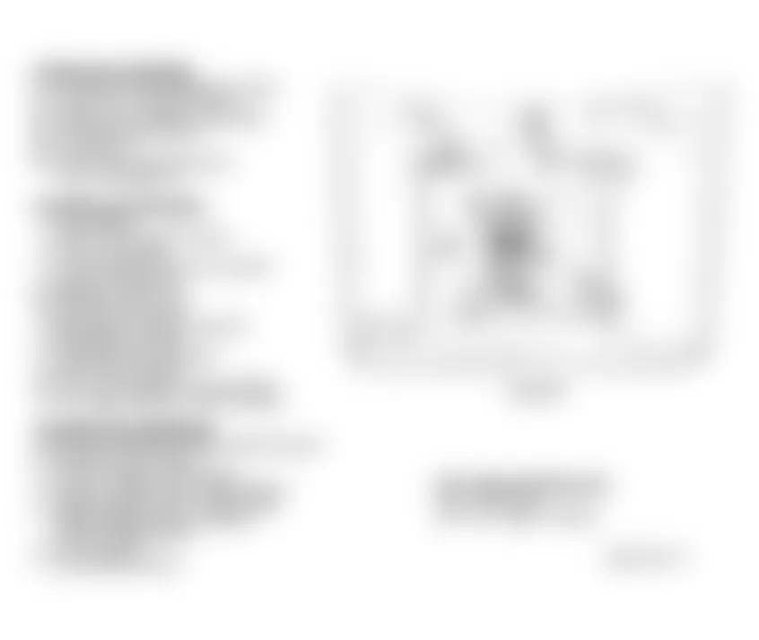 GMC Pickup C2500 1994 - Component Locations -  Component Locations (8 Of 10)