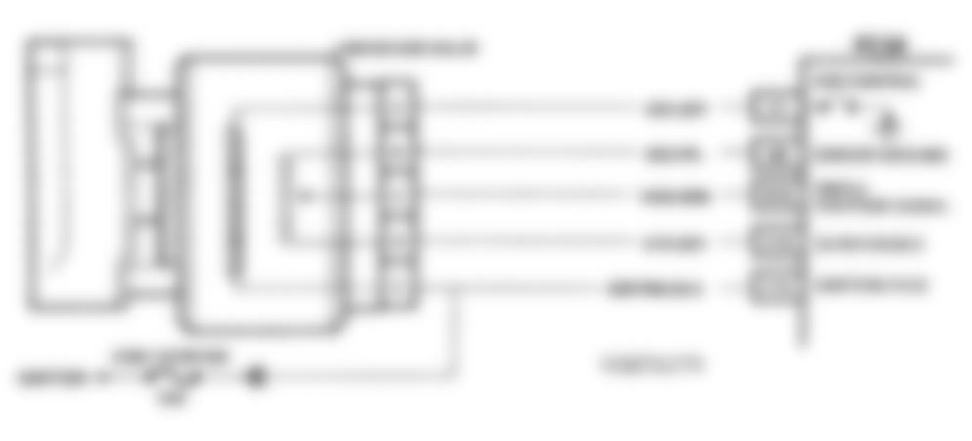 GMC Safari 1994 - Component Locations -  Code 32 Schematic (C & K Series A/T) EGR Circuit Error With Linear EGR