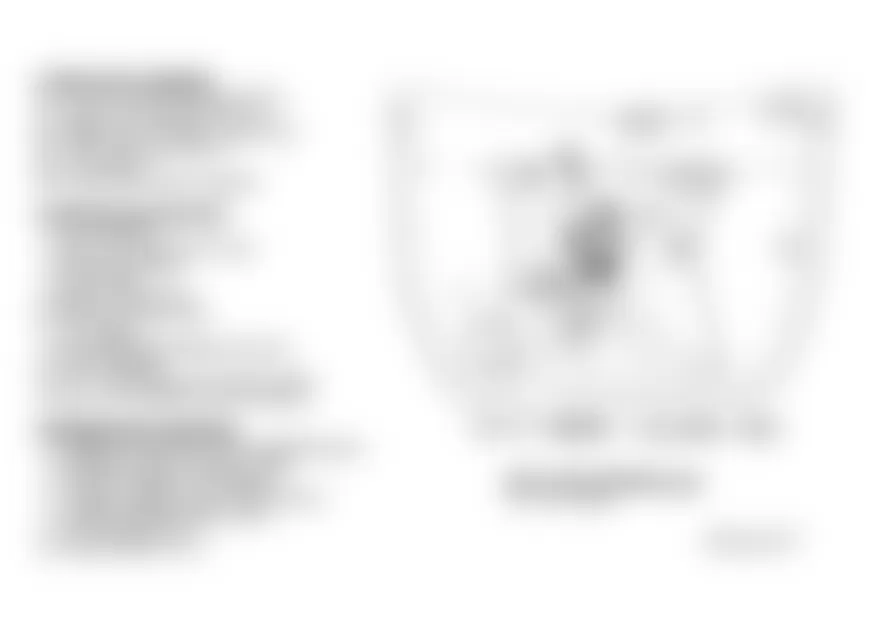 GMC Sonoma 1994 - Component Locations -  Component Locations (5 Of 8)