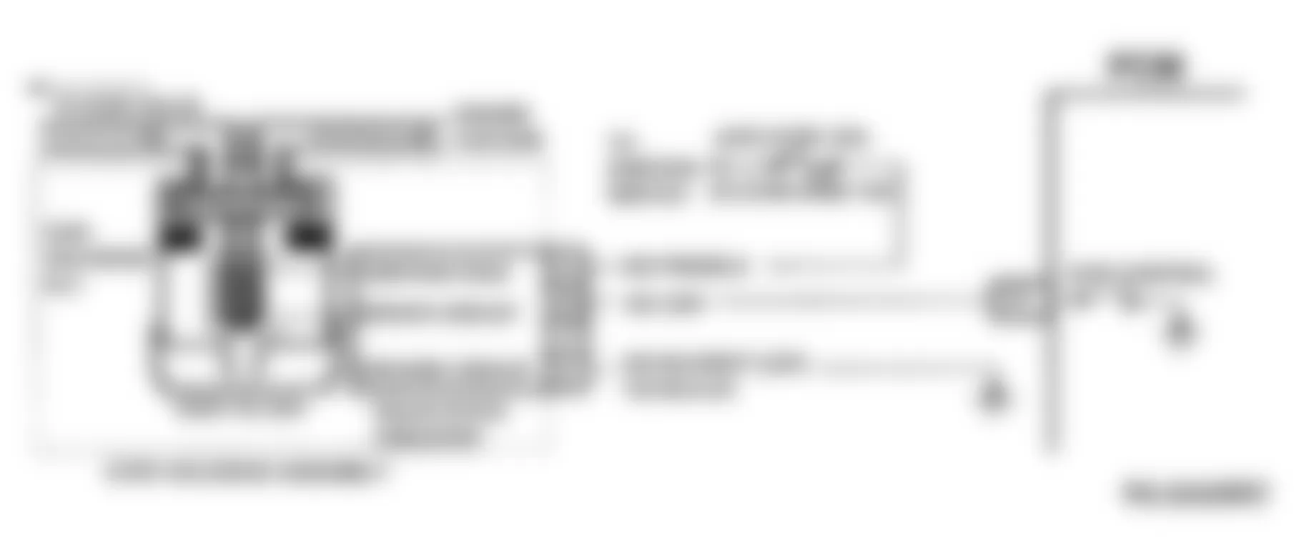 GMC Suburban C1500 1994 - Component Locations -  Code 32 Schematic (P Series 5.7L A/T) EGR Circuit Error Models Using Ported Vacuum & EVR Solenoid