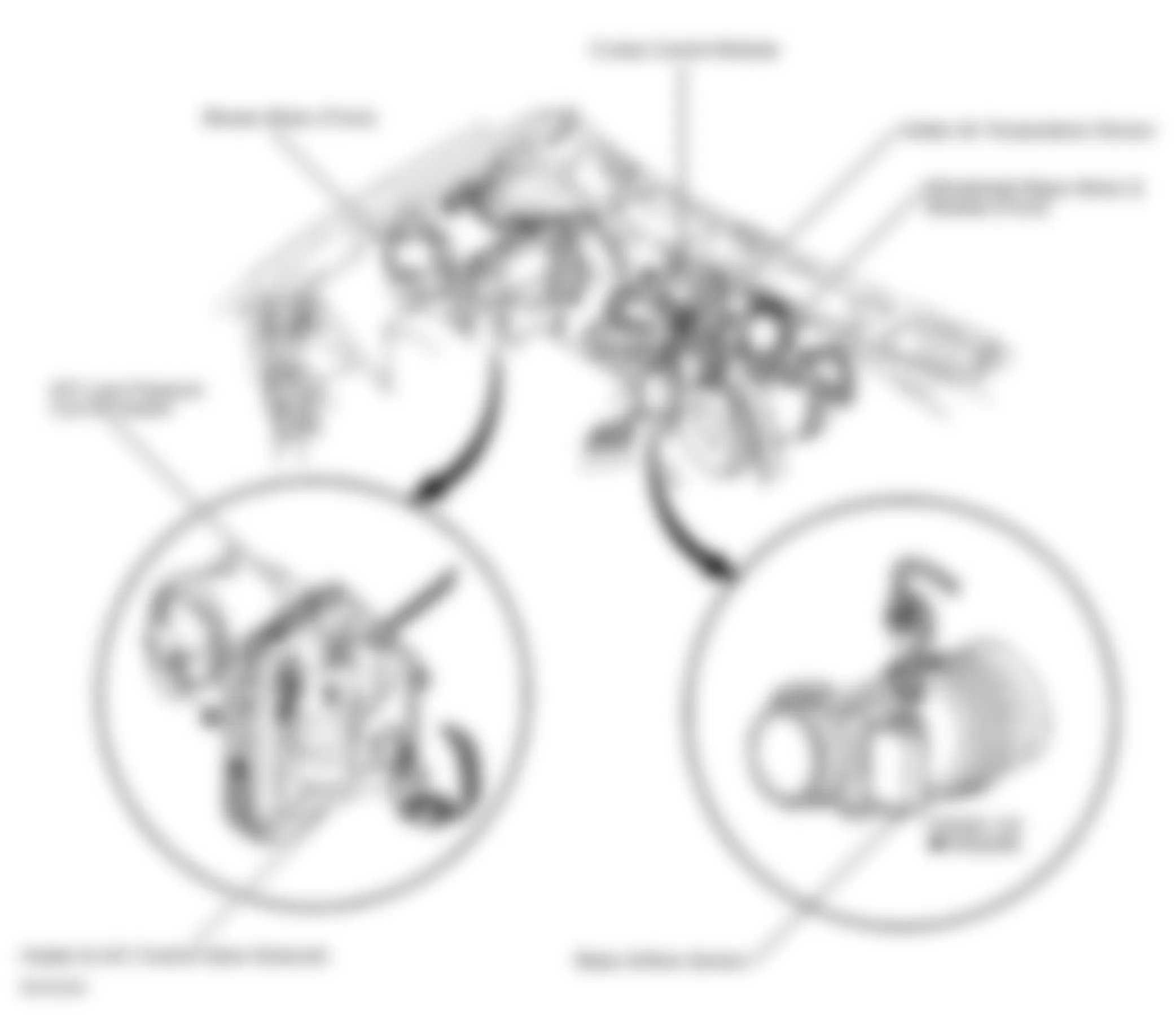 GMC Safari 1999 - Component Locations -  Engine Compartment