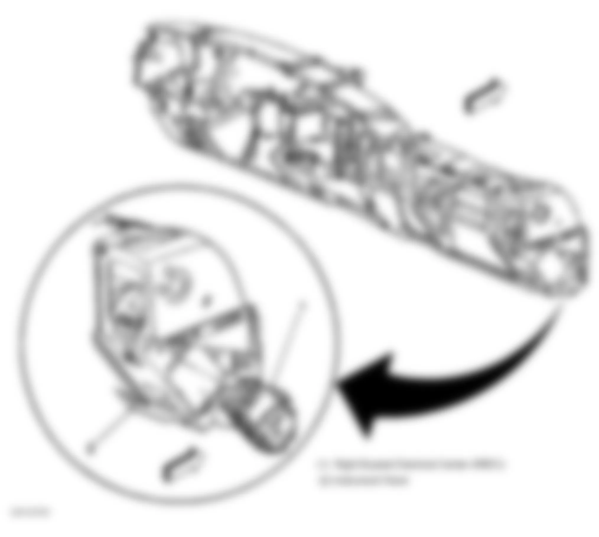 GMC Sierra 2500 1999 - Component Locations - Locating Right Bussed Electrical Center