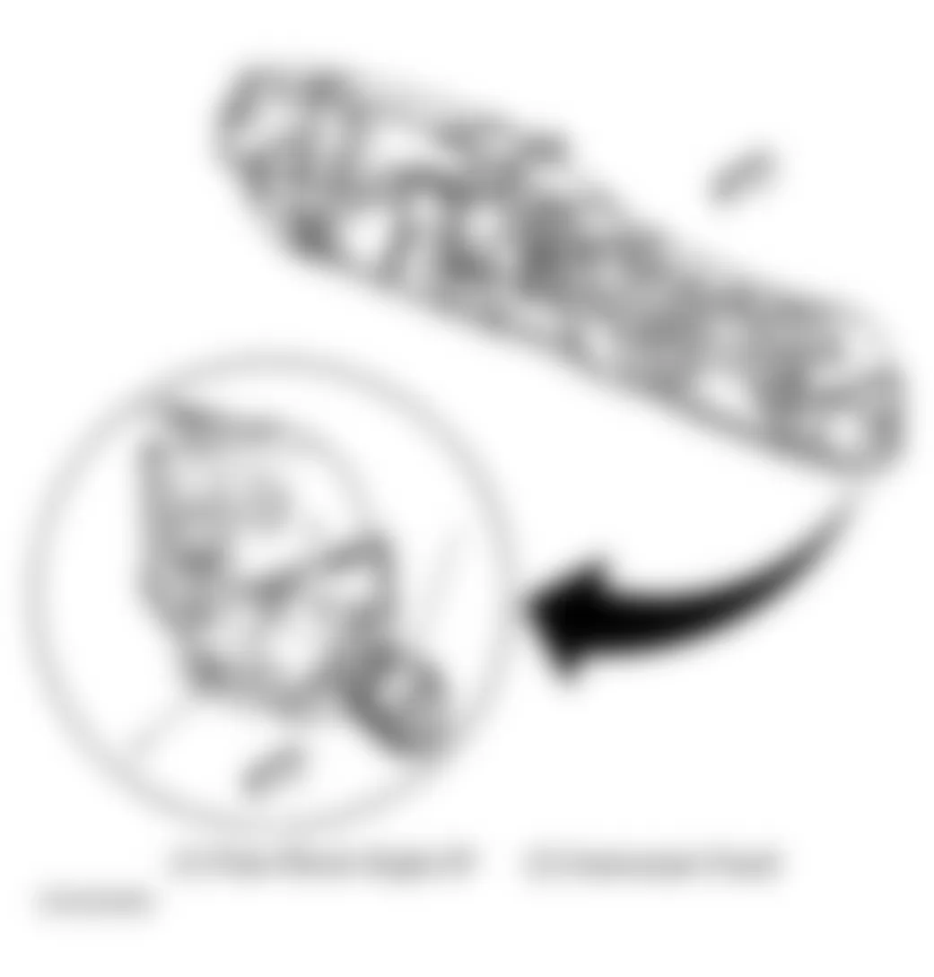 GMC Sierra 1500 2002 - Component Locations -  Locating Right Instrument Panel Fuse Block