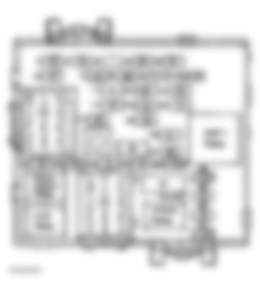 GMC Yukon Denali 2002 - Component Locations -  Identifying Left Instrument Panel Fuse Block Components