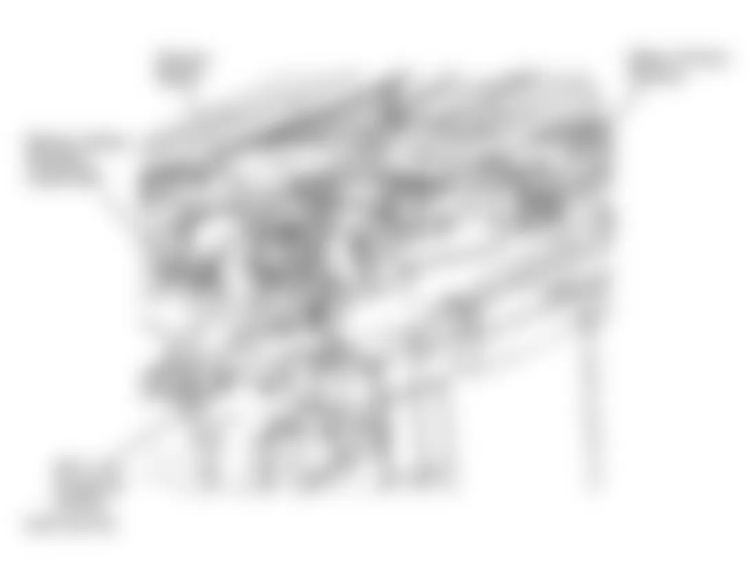 GMC Savana G2500 2003 - Component Locations - Right Rear Of Engine Compartment