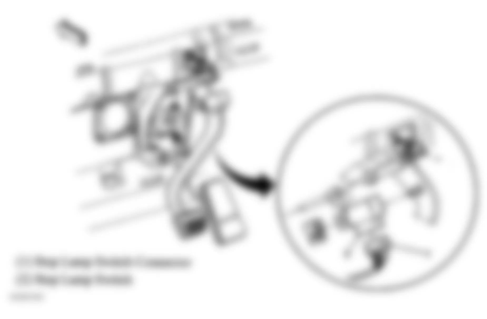 GMC Safari 2004 - Component Locations -  Lower Left Side Of Dash