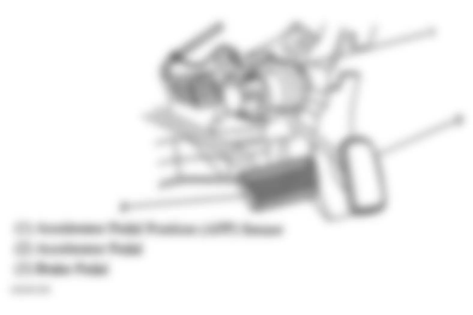 GMC Savana H1500 2004 - Component Locations -  Left Side Of Dash