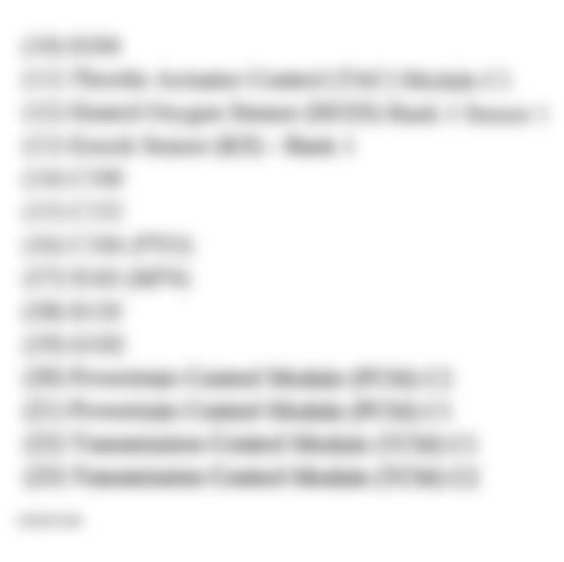 GMC Sierra 2500 2004 - Component Locations -  Left Side Of Engine (8.1L) (2 Of 2)