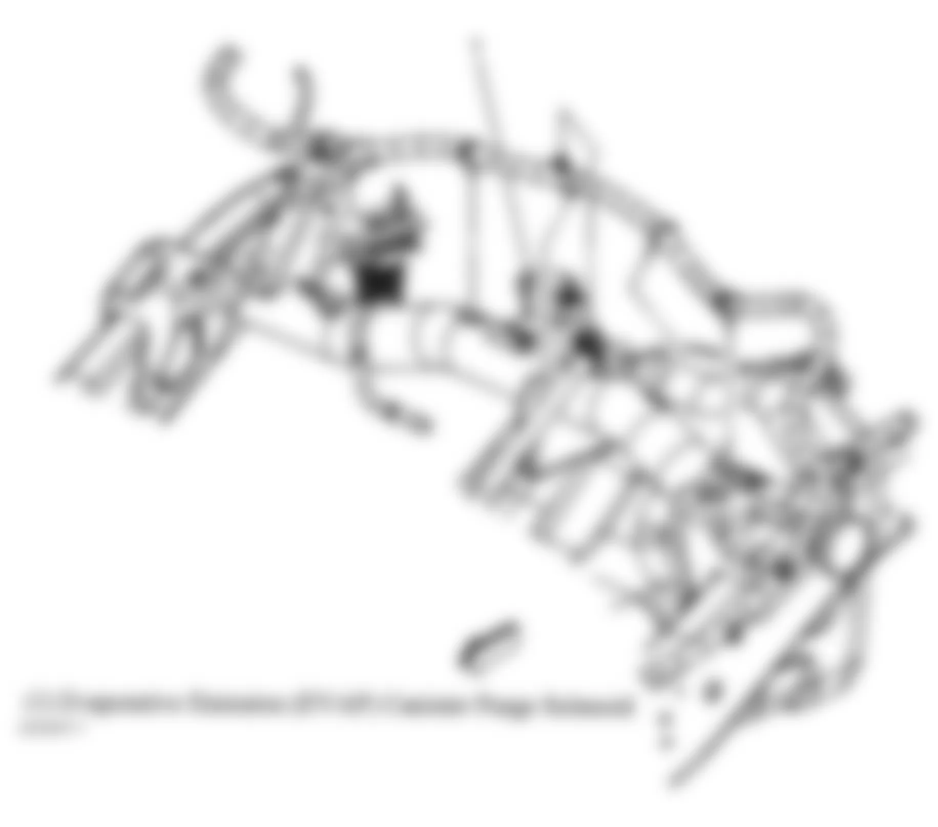 GMC Sierra 2500 HD 2004 - Component Locations - EVAP Canister Purge Solenoid