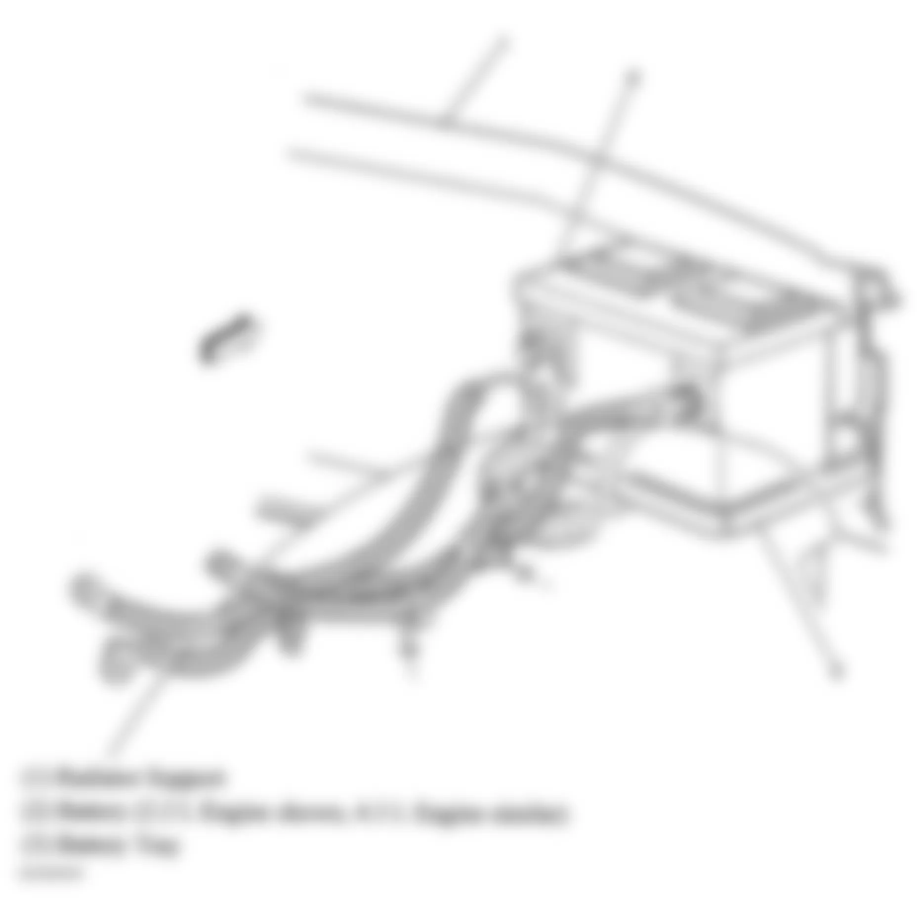 GMC Jimmy 2005 - Component Locations -  Right Front Of Engine Compartment