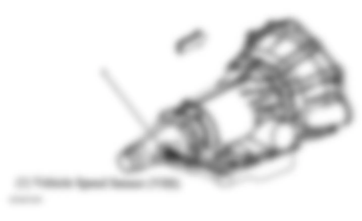 GMC Safari 2005 - Component Locations -  Right Side Of Transmission