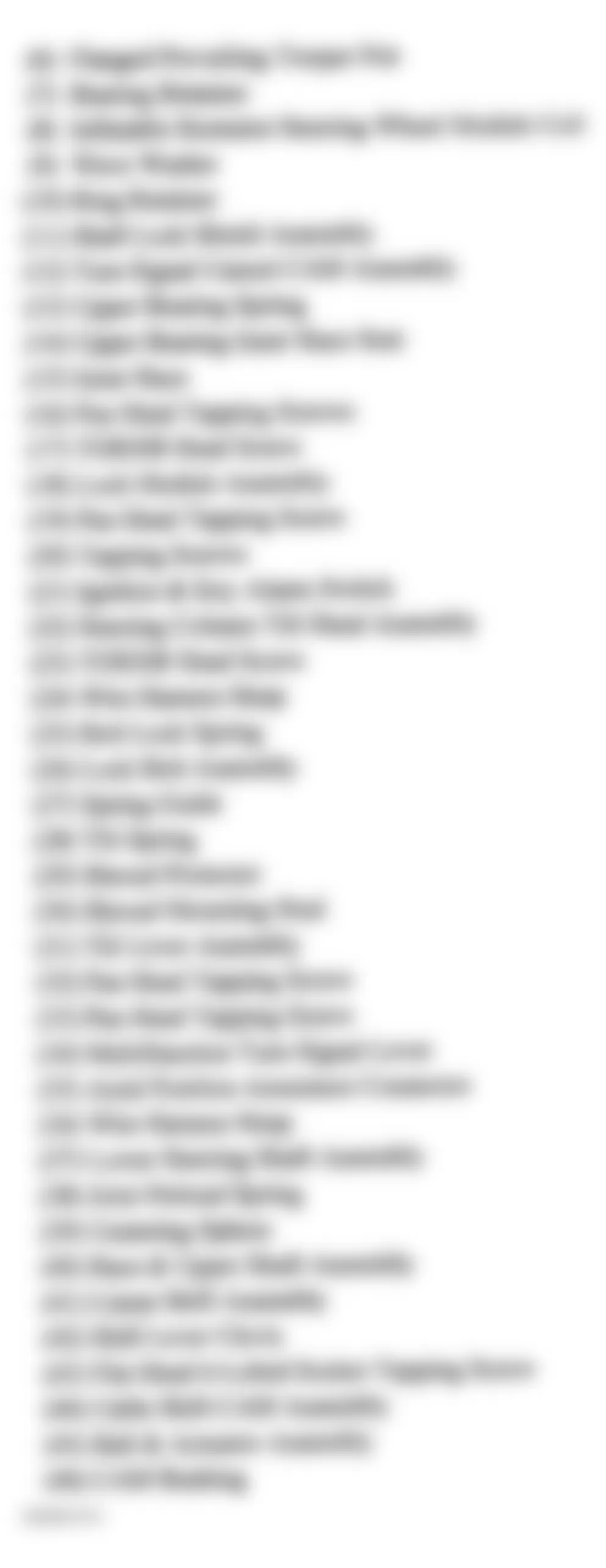 GMC Safari 2005 - Component Locations -  Automatic Transmission Shift Lock Control (2 Of 3)