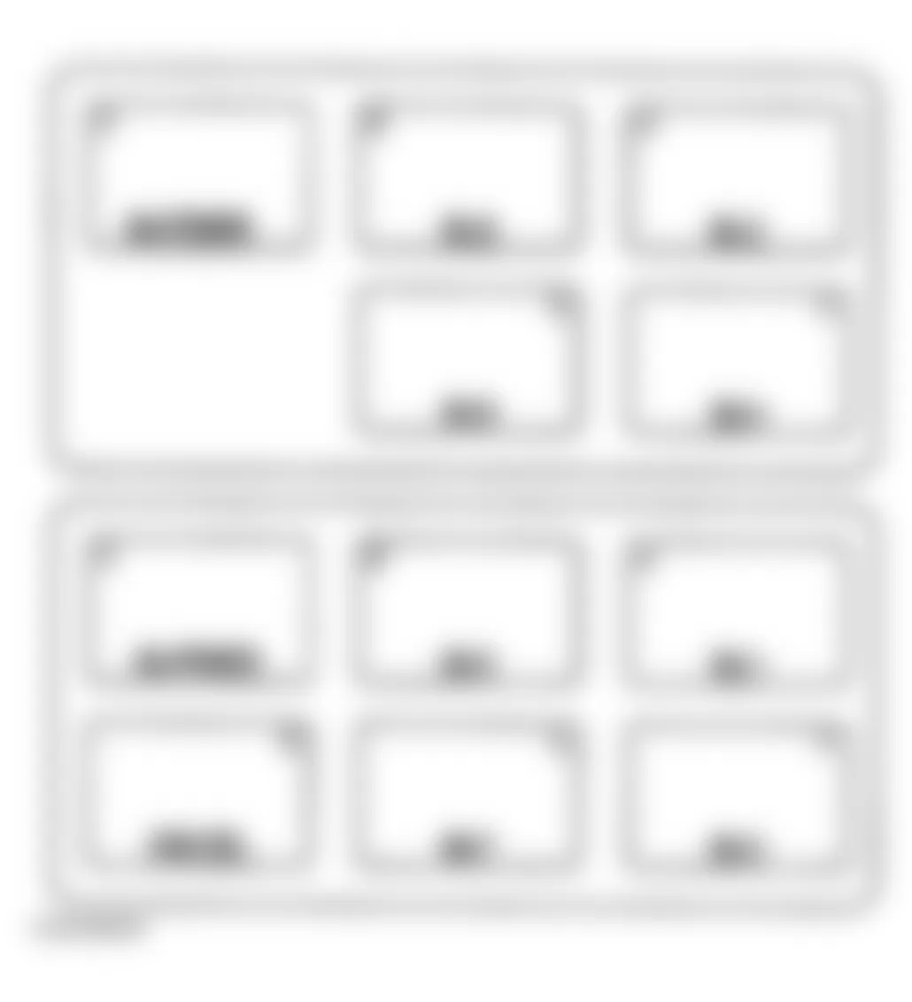 GMC Sierra 1500 2005 - Component Locations -  Alternative Fuel Injector Relays