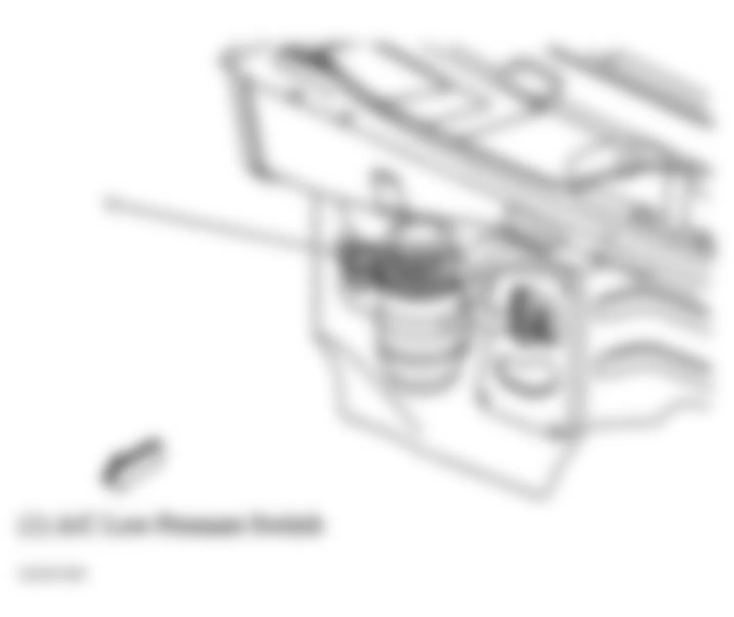 GMC Envoy 2006 - Component Locations -  Right Rear Of Engine Compartment