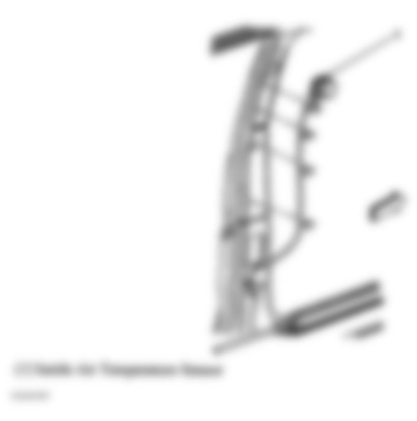 GMC Envoy 2006 - Component Locations -  Left B Pillar