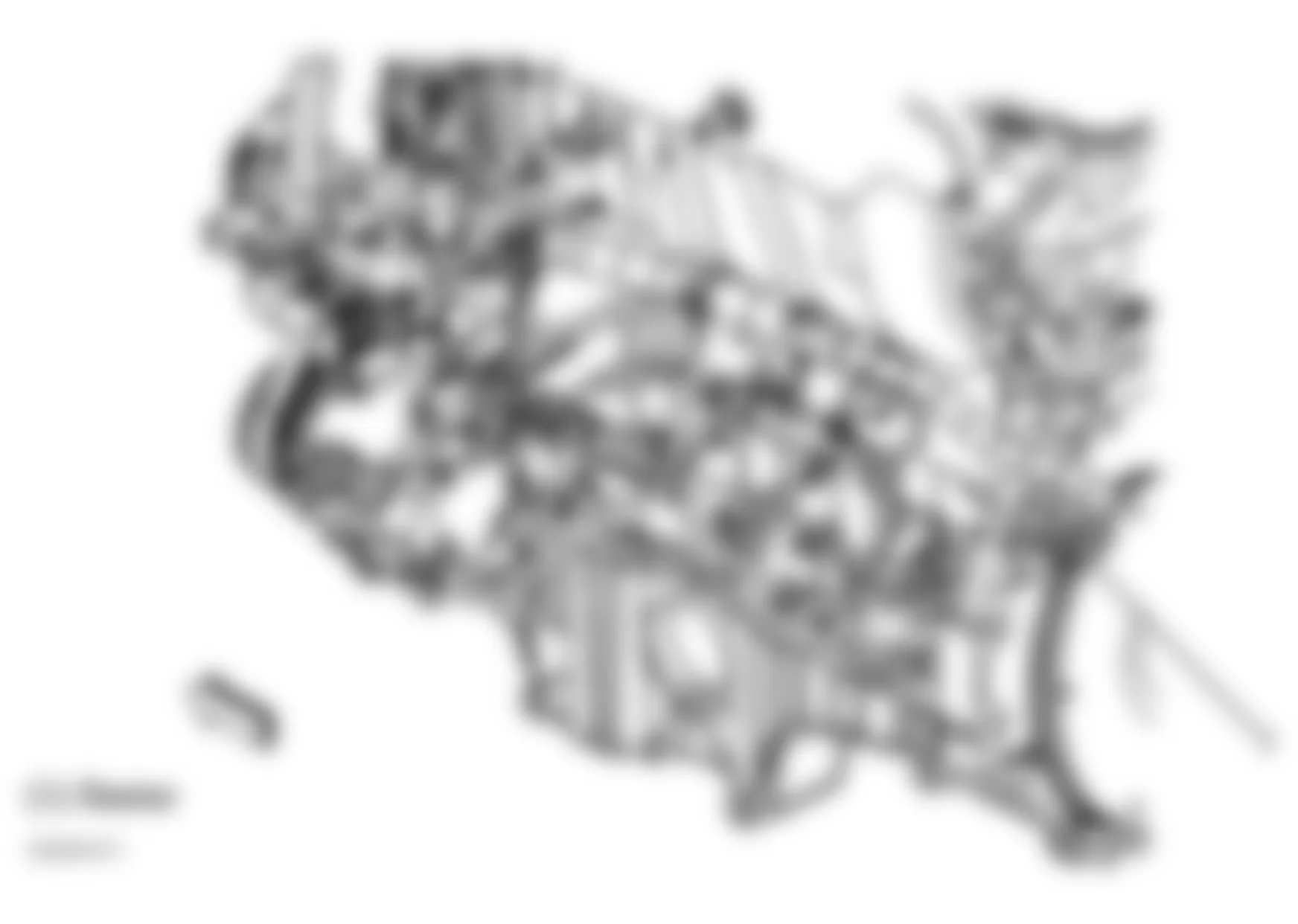 GMC Envoy 2006 - Component Locations -  Left Side Of Engine (4.2L)