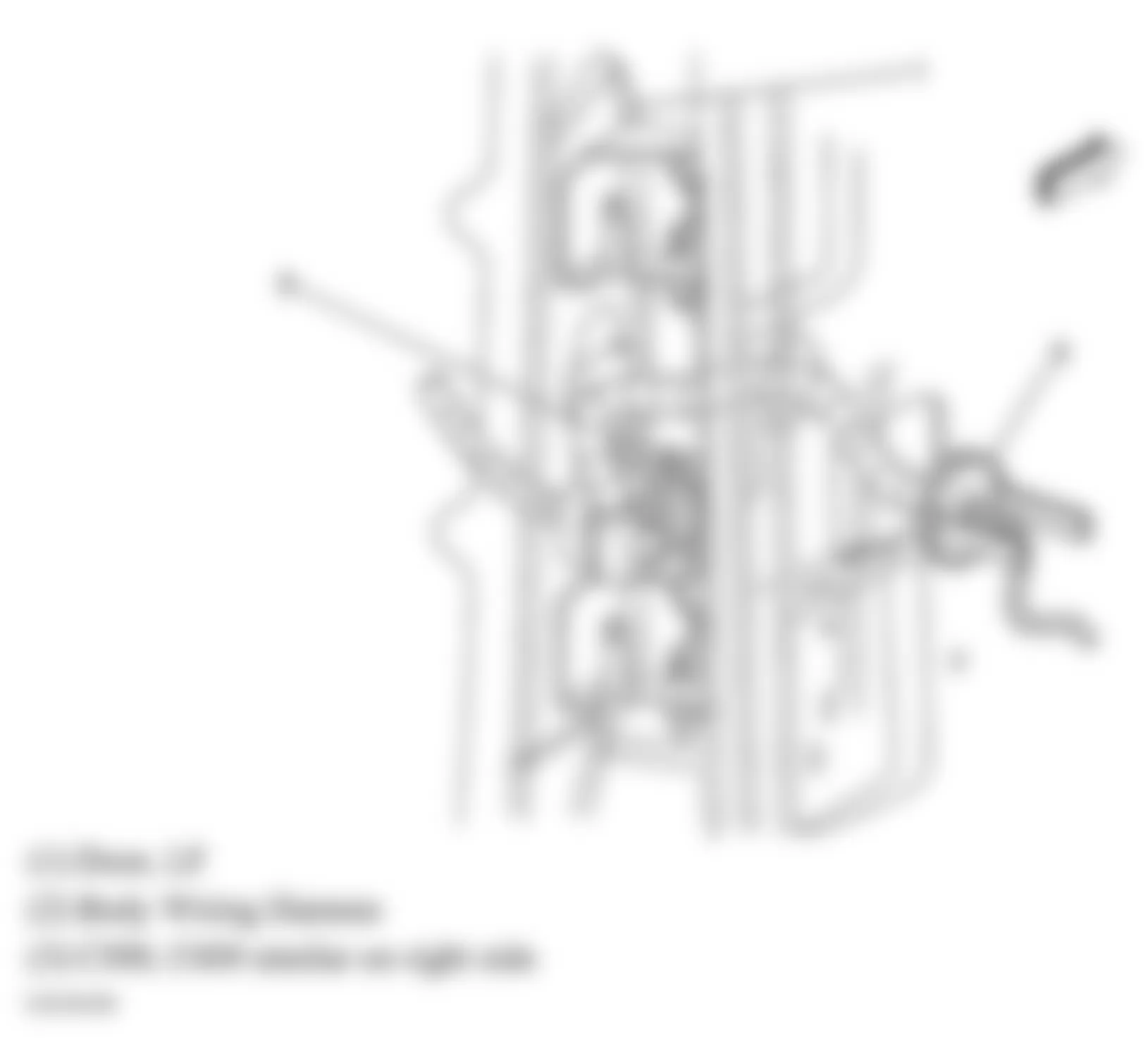 GMC Envoy 2006 - Component Locations -  B Pillar