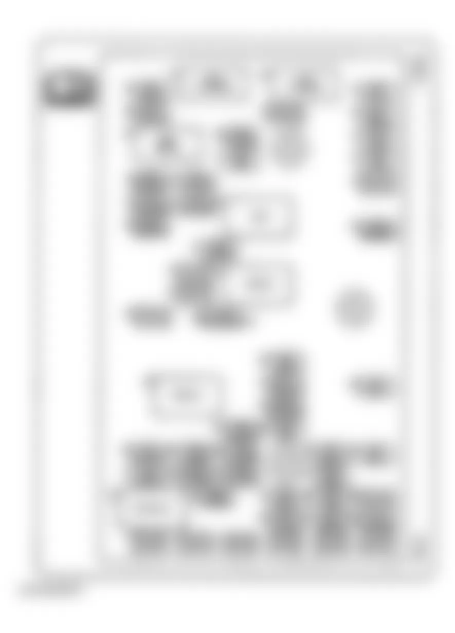 GMC Envoy 2006 - Component Locations -  Fuse Block - Rear (Short Wheel Base)