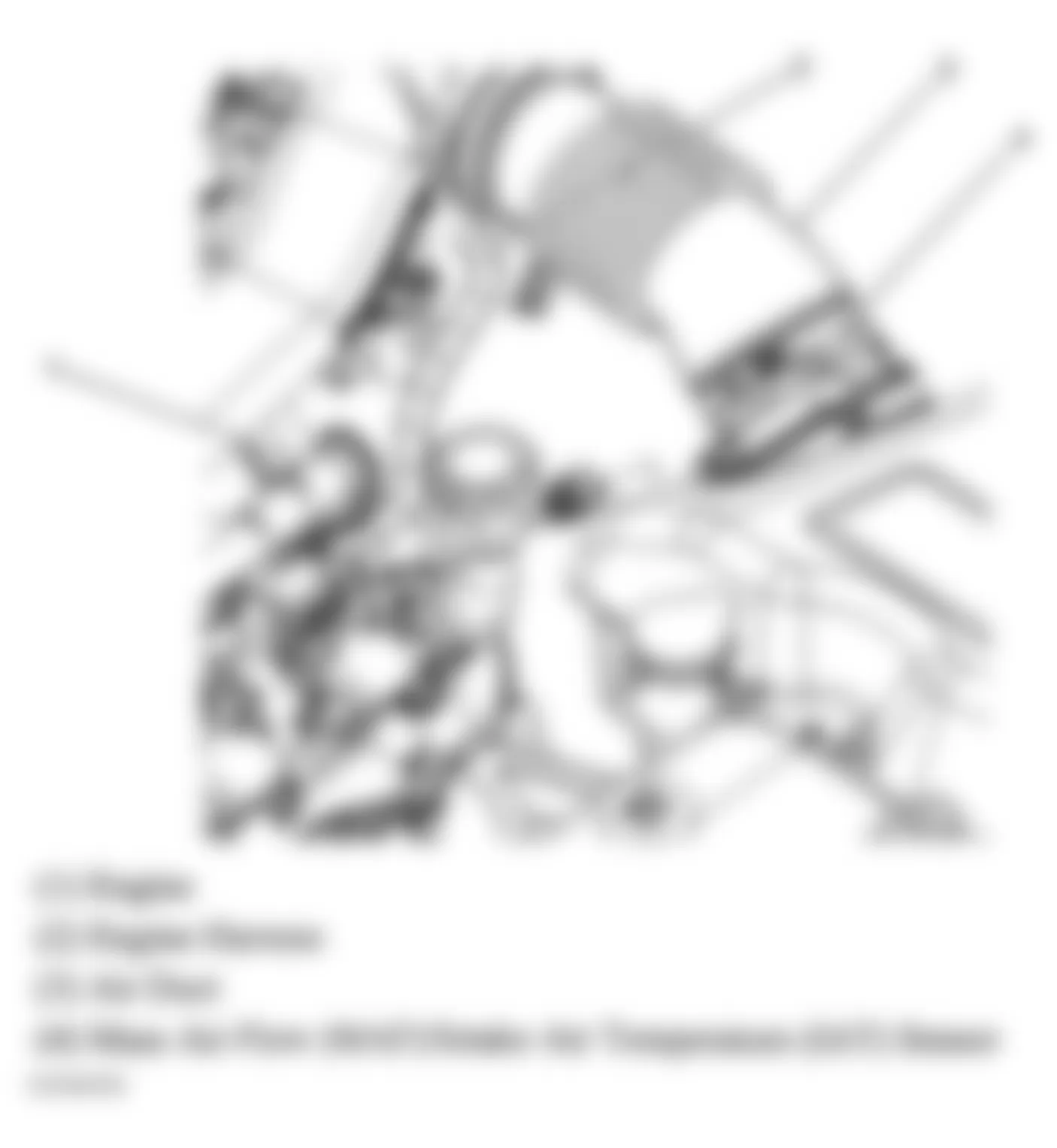 GMC Envoy 2006 - Component Locations -  Upper Right Side Of Engine (5.3L/6.0L)