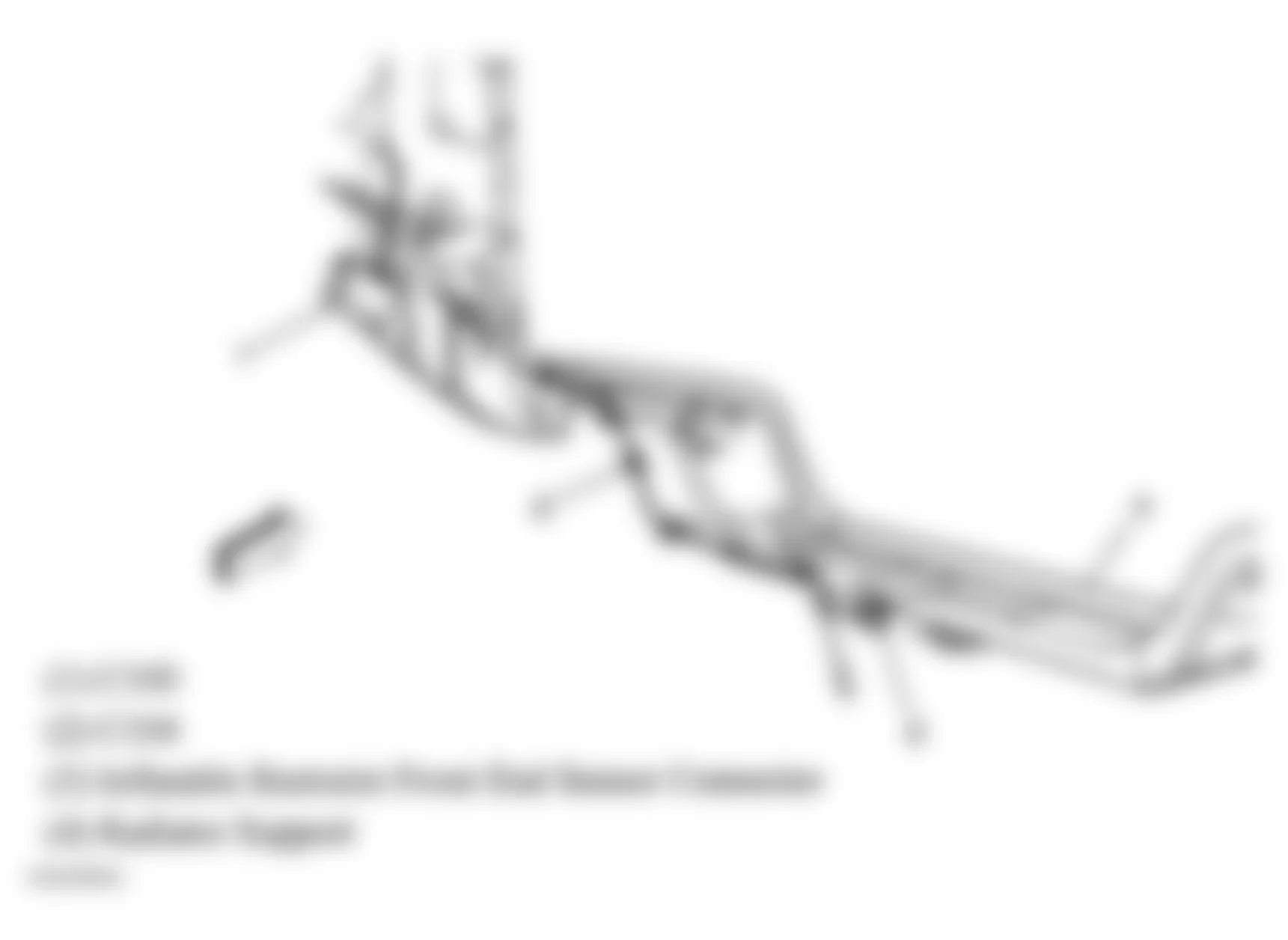 GMC Savana Special G3500 2006 - Component Locations - Left Front Of Engine Compartment