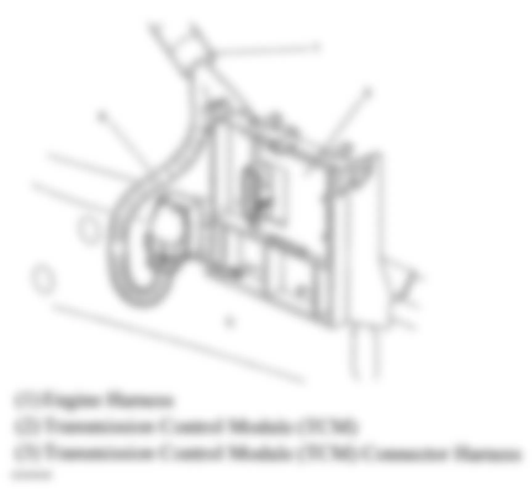 GMC Savana Special G3500 2006 - Component Locations - Right Frame Rail