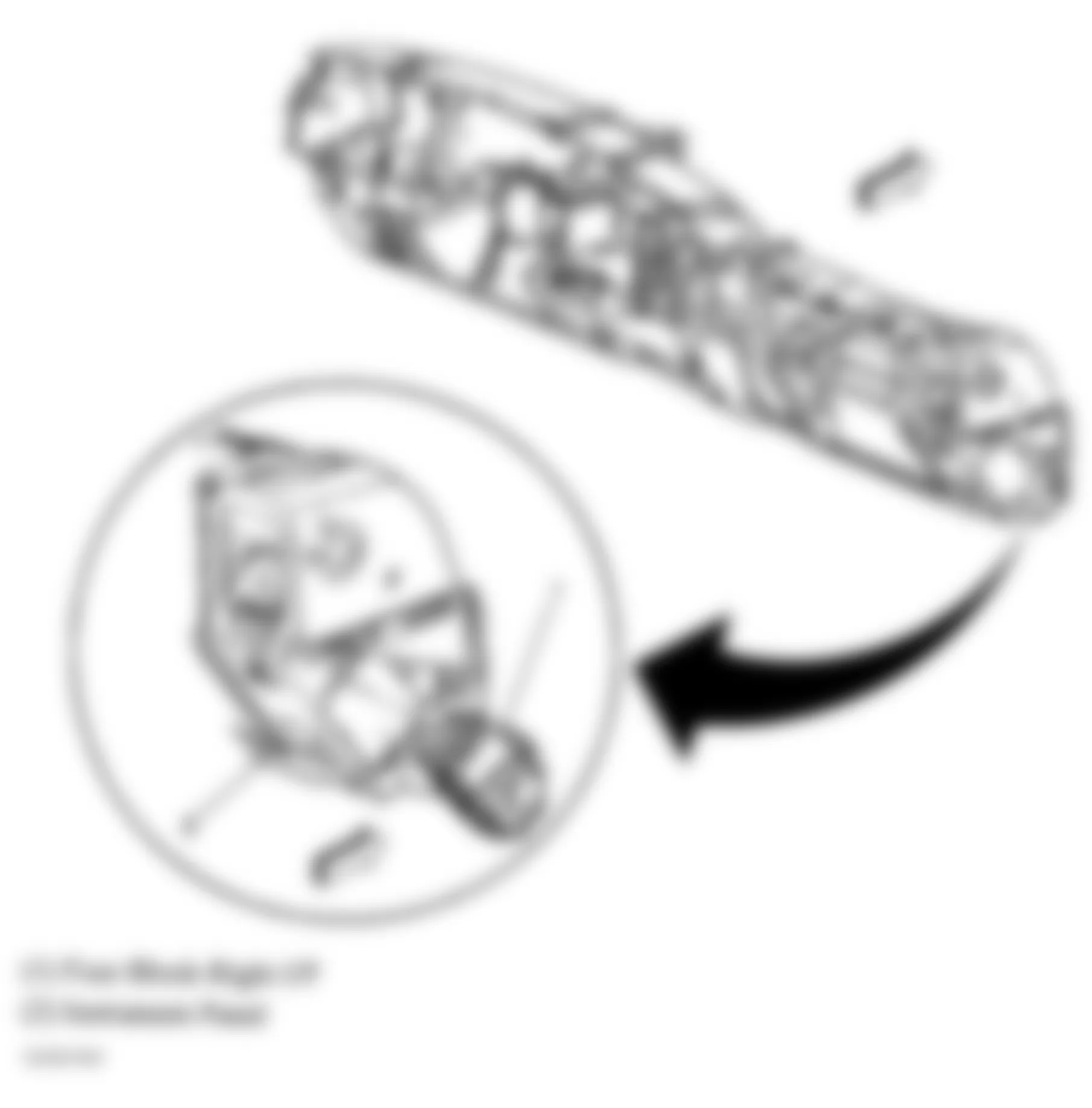 GMC Yukon 2006 - Component Locations -  Right Instrument Panel Fuse Block