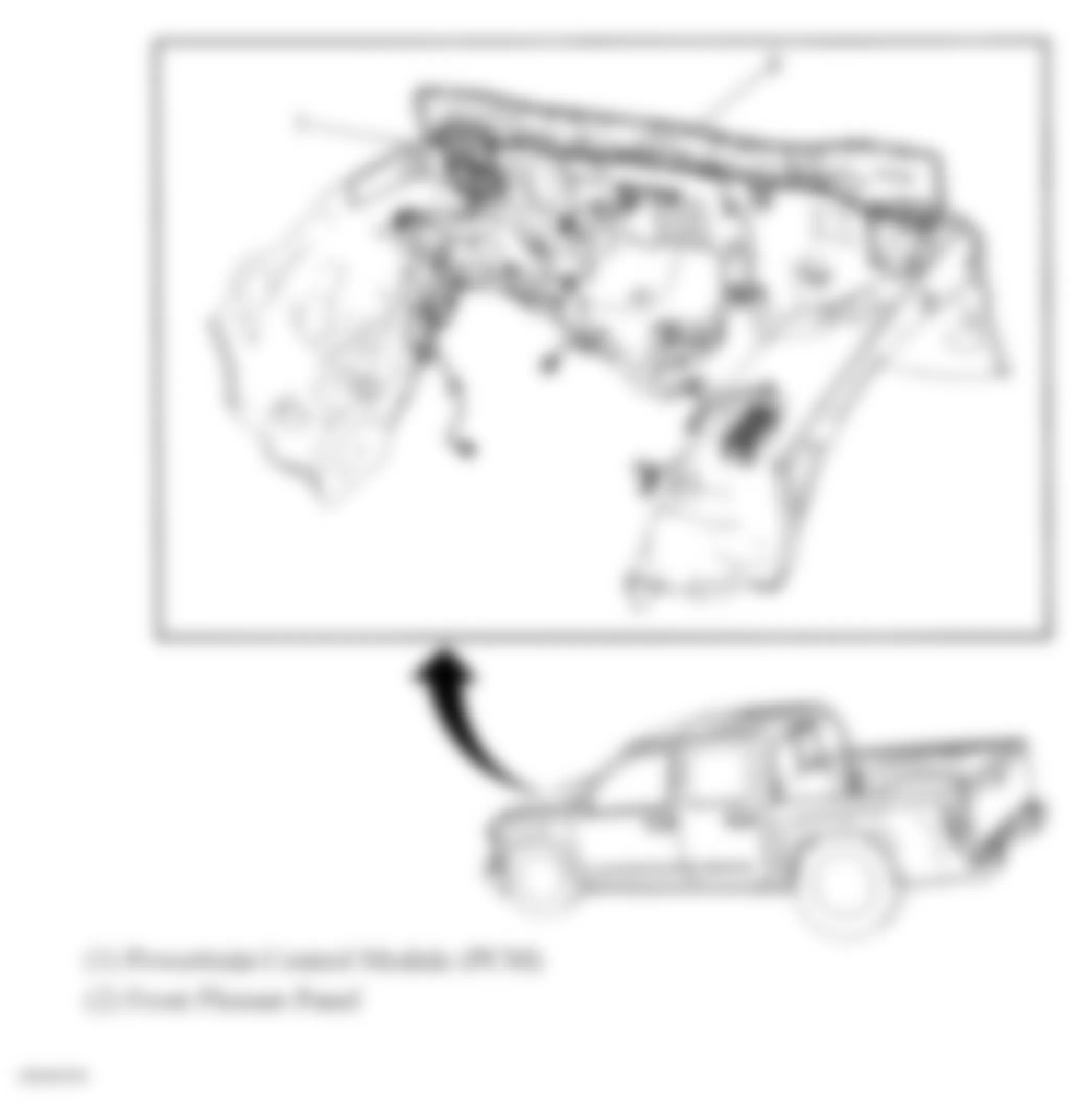 GMC Canyon 2007 - Component Locations -  Engine Control Components