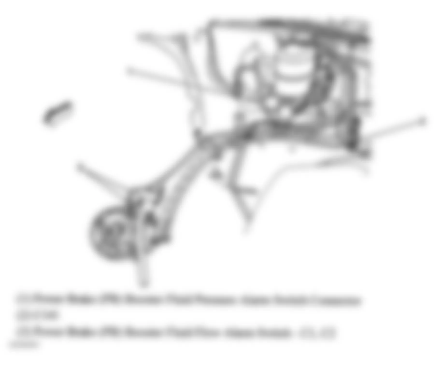 GMC Savana H1500 2007 - Component Locations -  Left Rear Of Engine Compartment