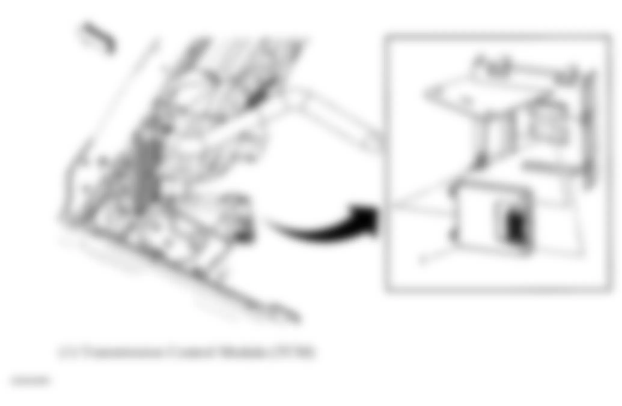 GMC Savana H1500 2007 - Component Locations -  Left Front Corner Of Engine Compartment