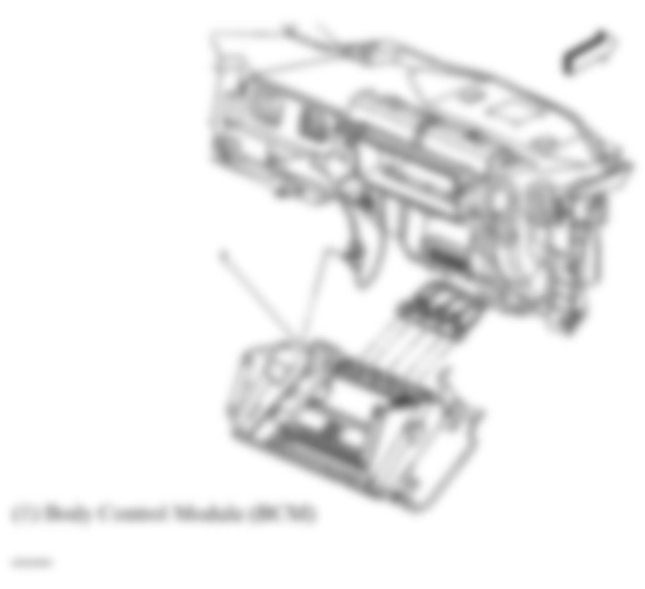 GMC Savana H1500 2007 - Component Locations -  Right Side Of Dash