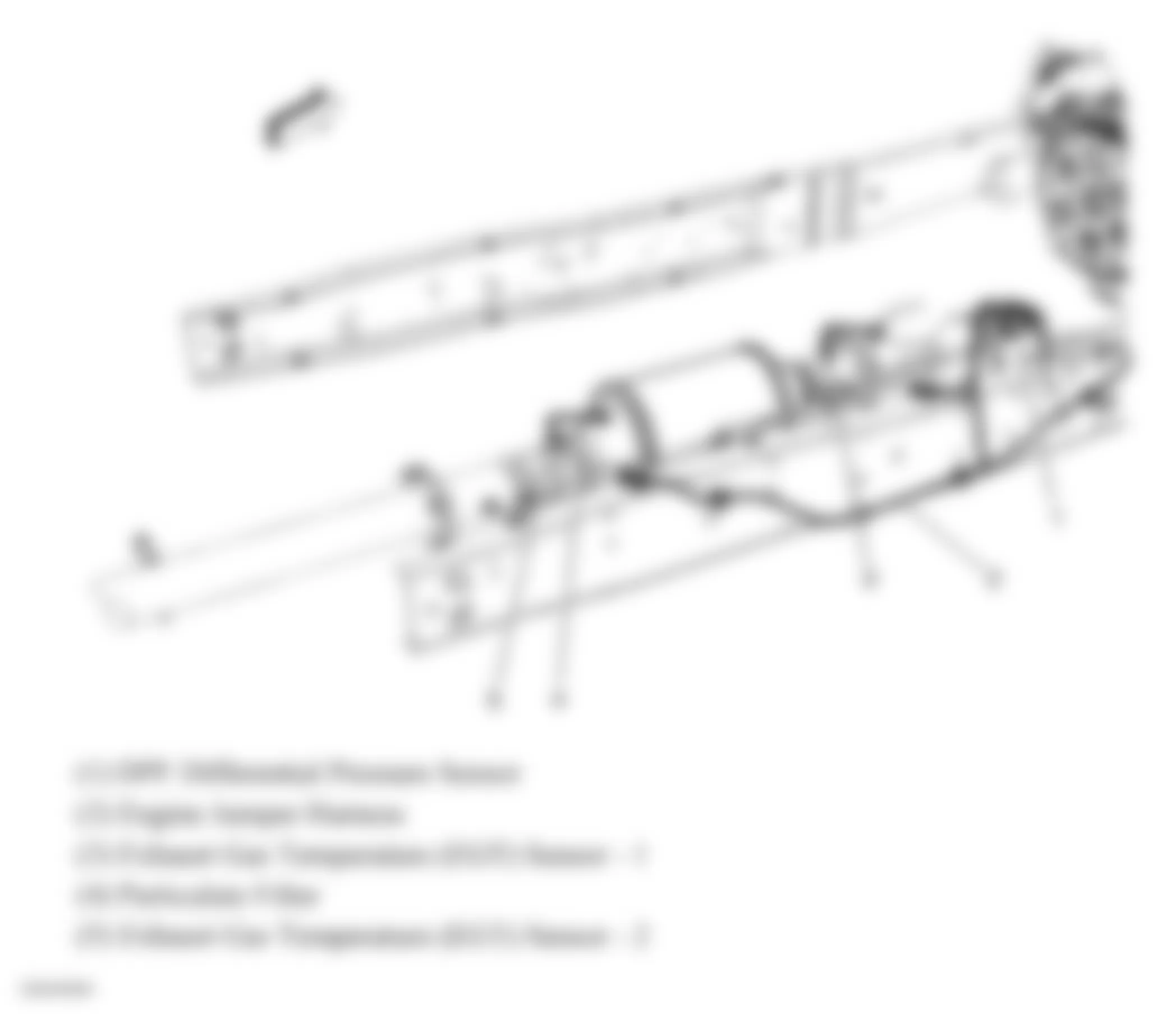 GMC Savana H1500 2007 - Component Locations -  Right Side Frame