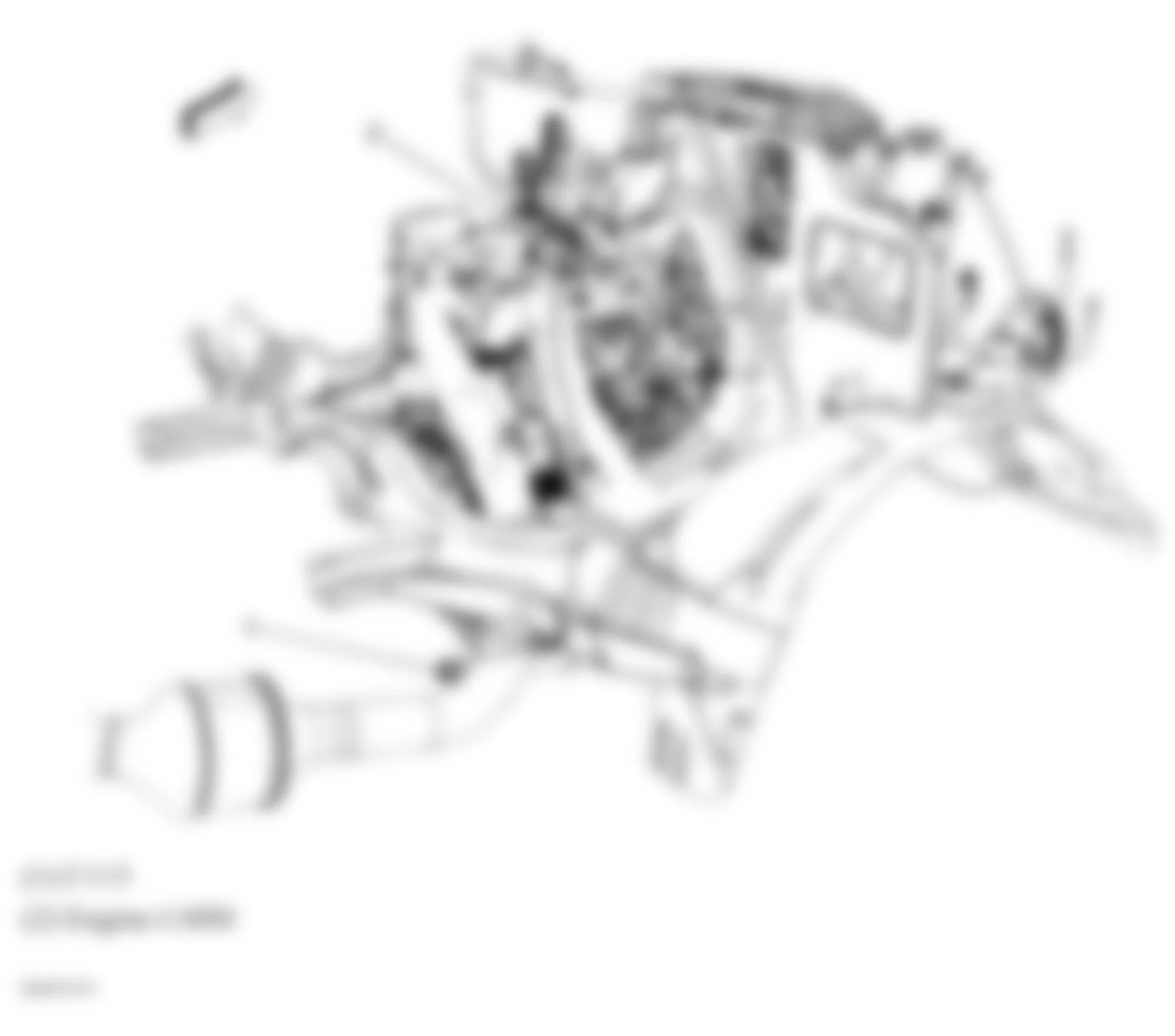 GMC Savana H1500 2007 - Component Locations -  Engine Compartment (6.6L)