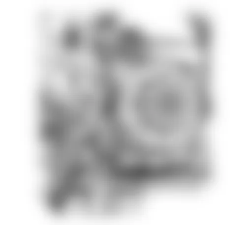 GMC Sierra 2500 HD 2007 - Component Locations -  CKP Sensor Bolt And Sensor (4.3L)