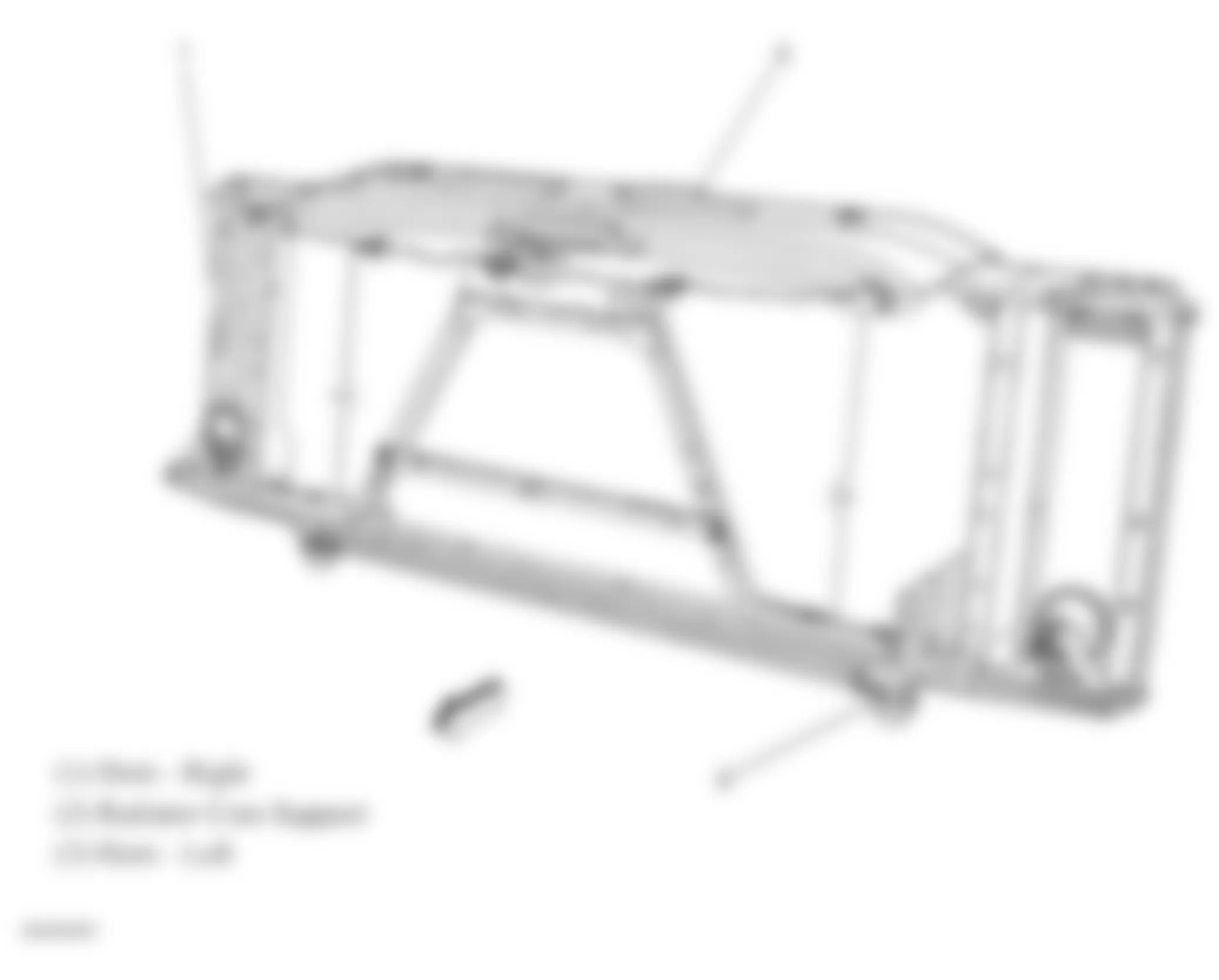 GMC Sierra 3500 HD 2007 - Component Locations -  Horns