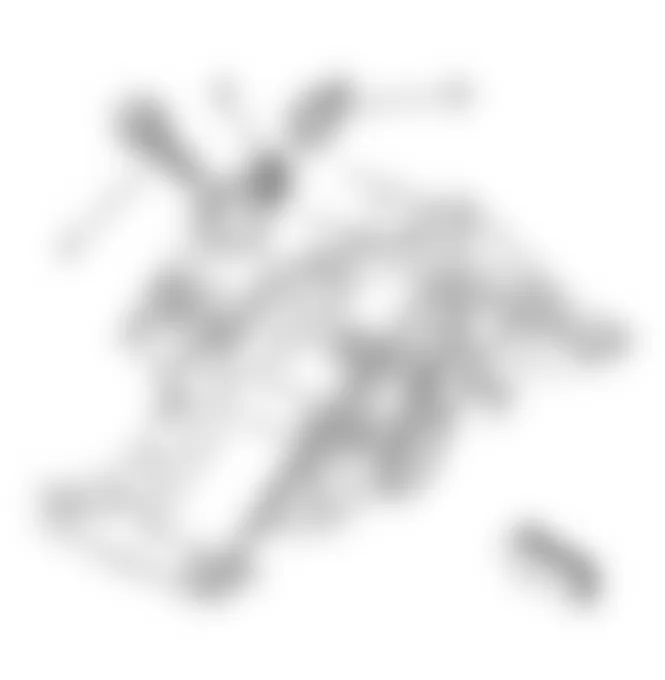 GMC Sierra 3500 HD 2007 - Component Locations -  Knock Sensor & Retaining Bolt (4.3L)